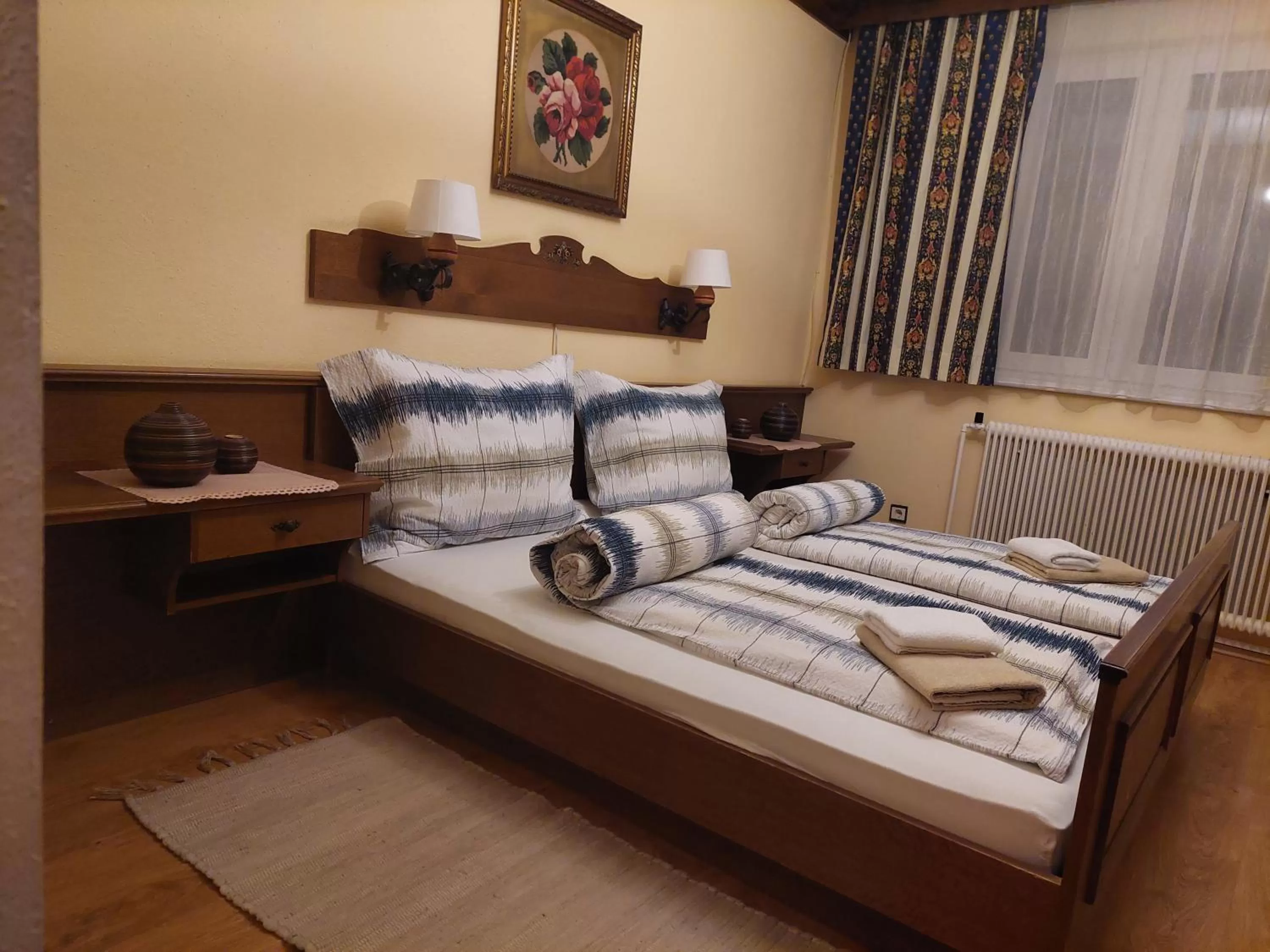 Bed in Pension Welserhof