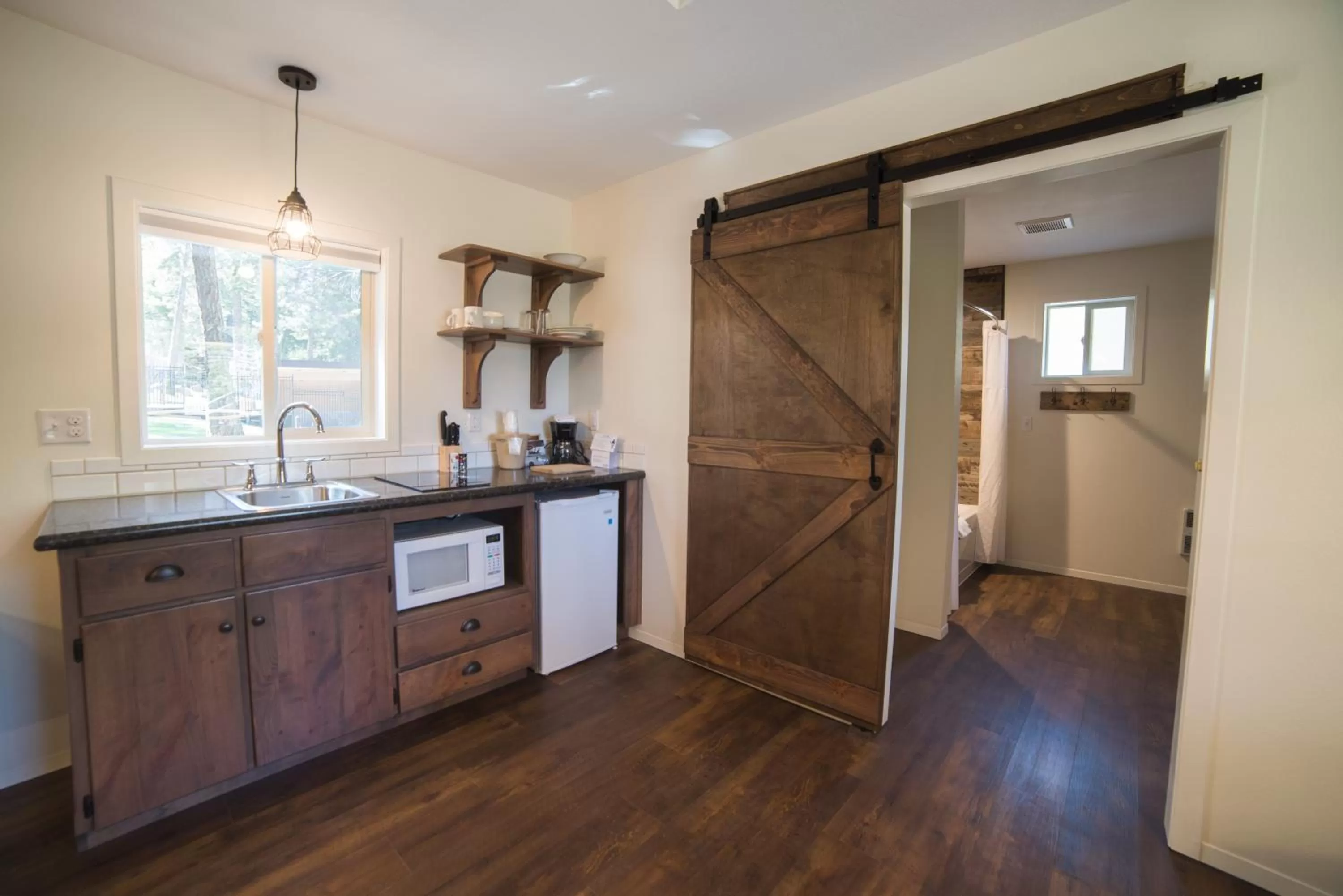 Kitchen or kitchenette in Eagle Cap Chalets