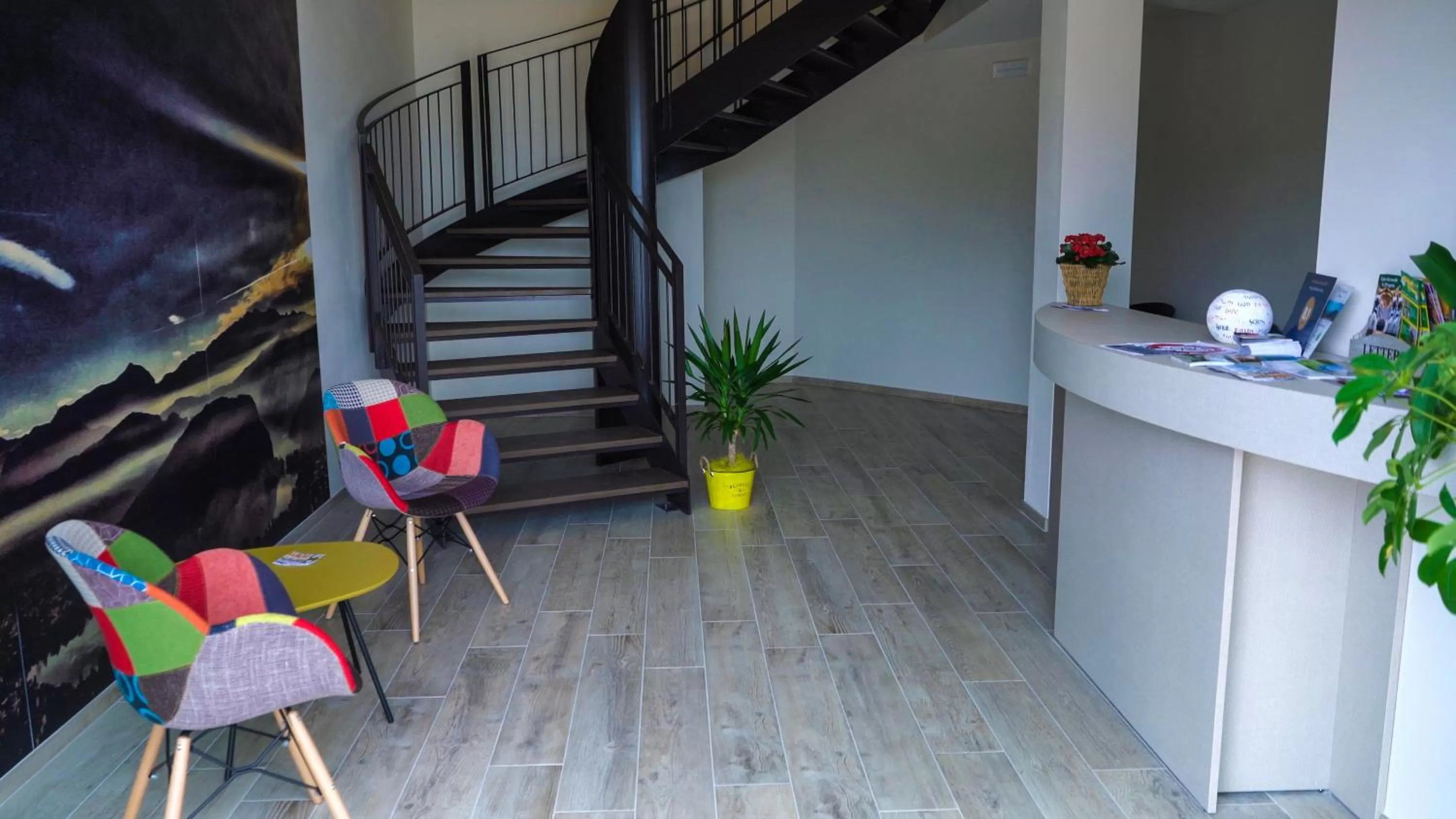 Lobby or reception in Stampa 1968 Hotel e Ristorante