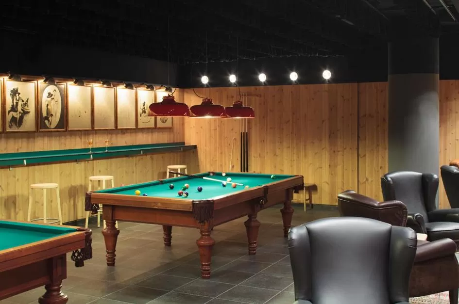 Billiard in Casa Camper Barcelona