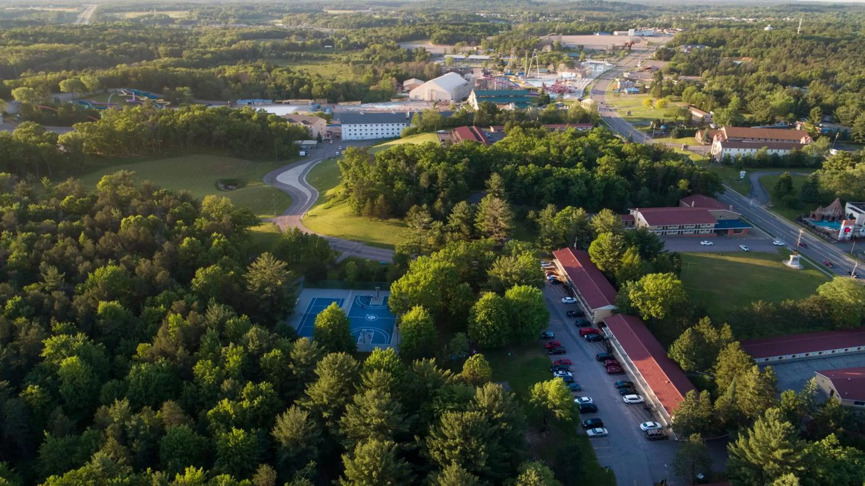 Bird's eye view, Bird's-eye View in MT. OLYMPUS WATER PARK AND THEME PARK RESORT