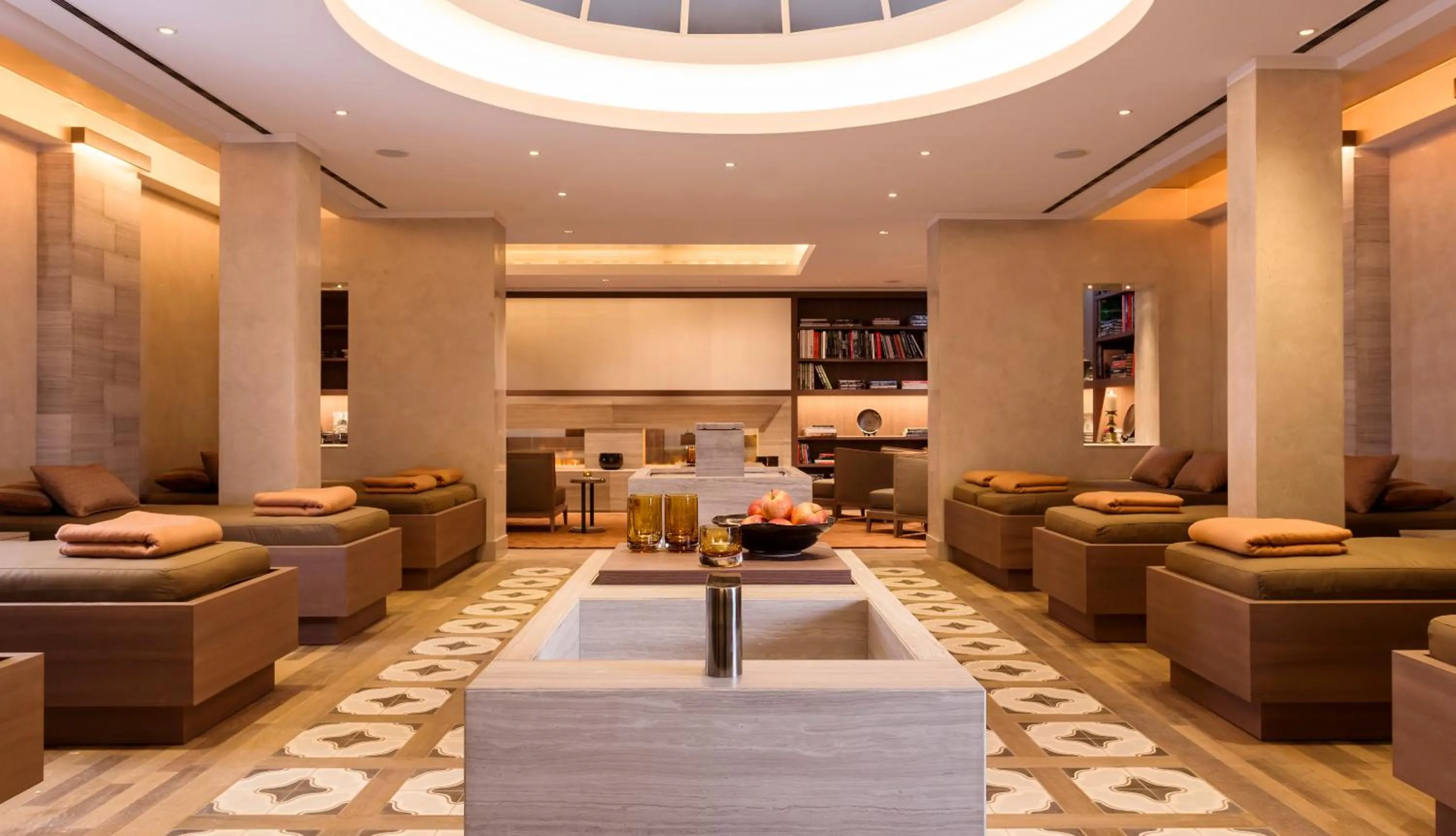 Spa and wellness centre/facilities in Althoff Seehotel Überfahrt