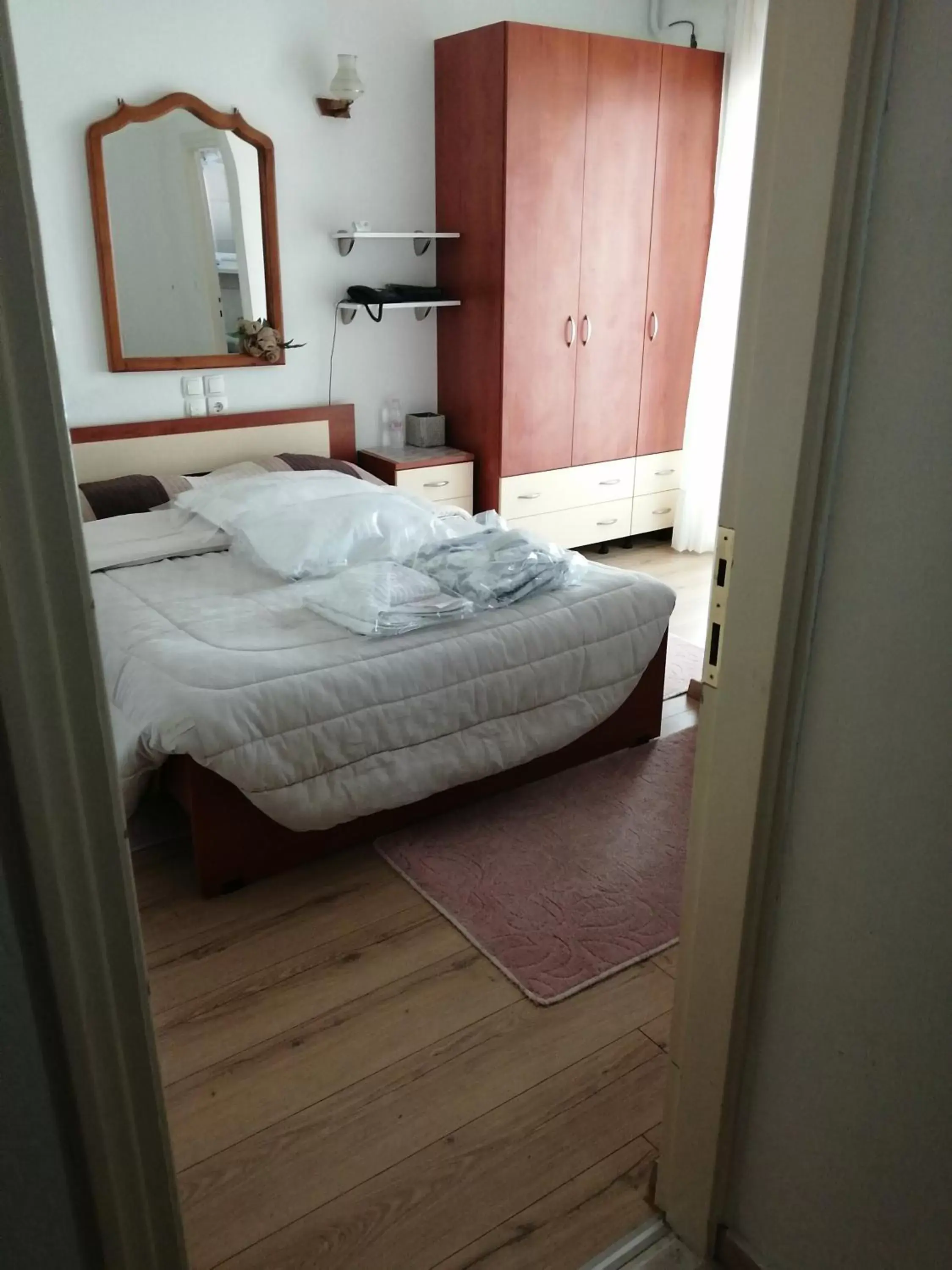 Bedroom, Bed in Hotel Fotini