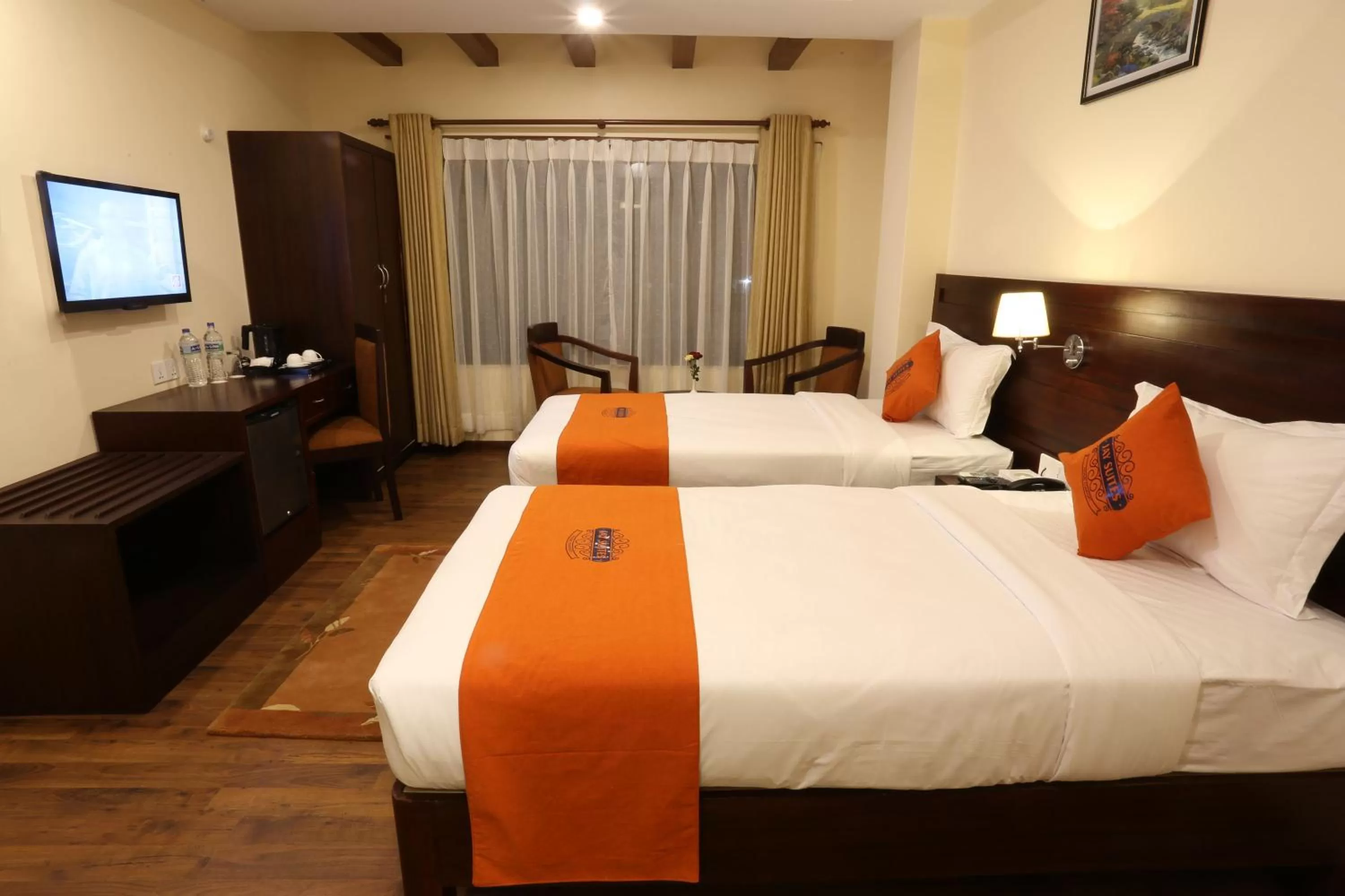 Photo of the whole room, Bed in Hotel Jay Suites