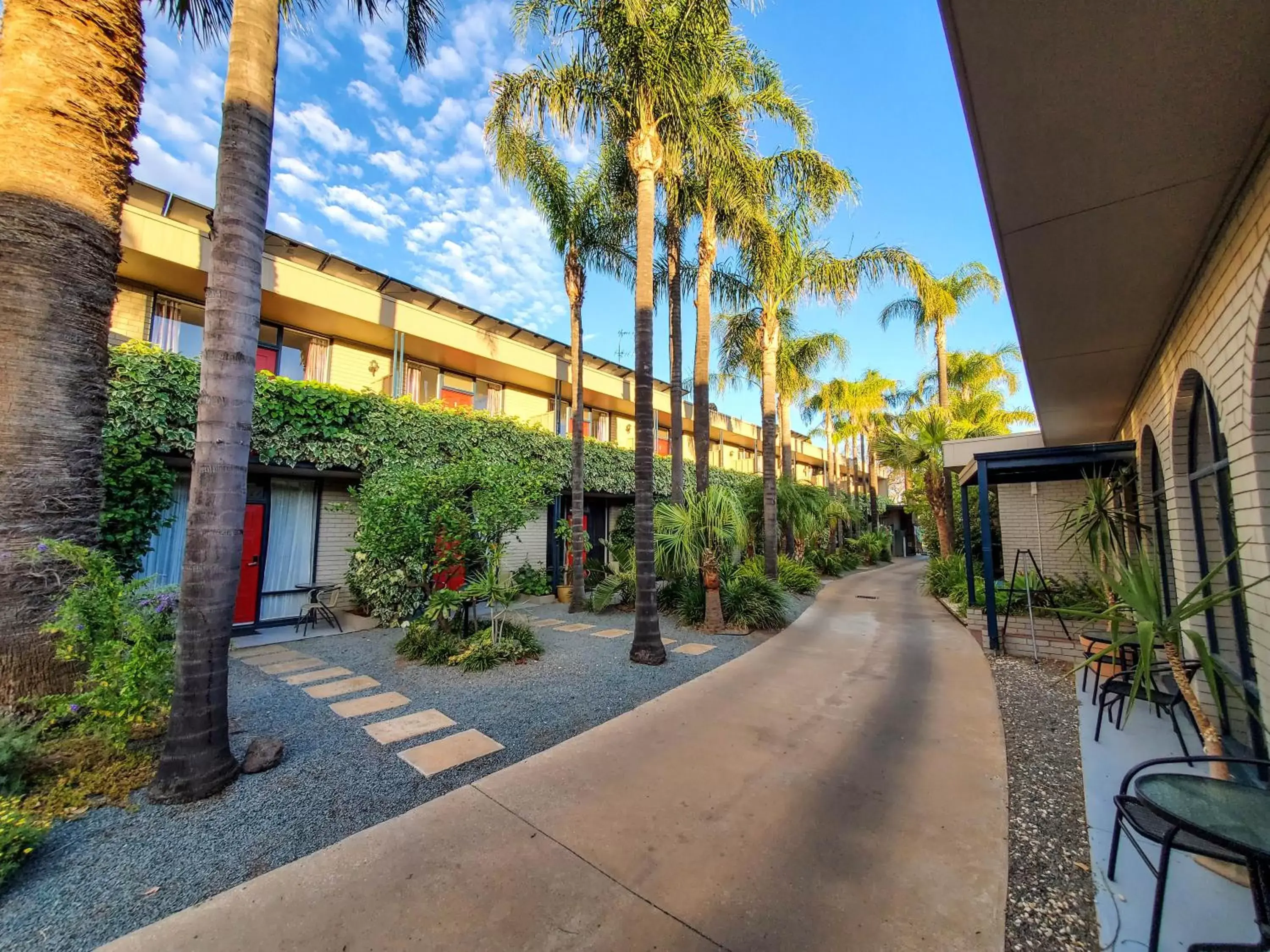 Garden, Property Building in Sandors Motor Inn