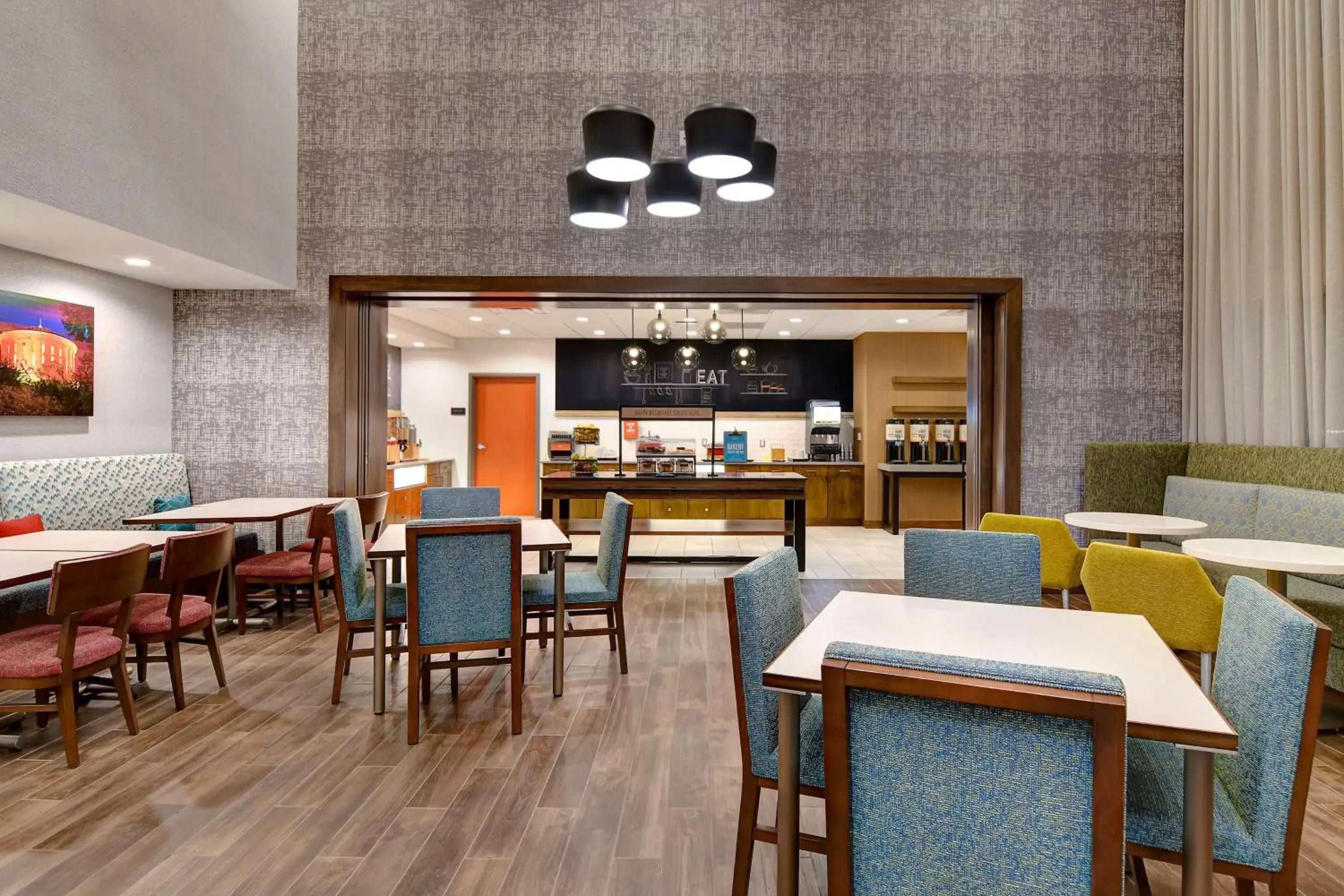 Breakfast, Restaurant/Places to Eat in Hampton Inn & Suites Canal Winchester Columbus