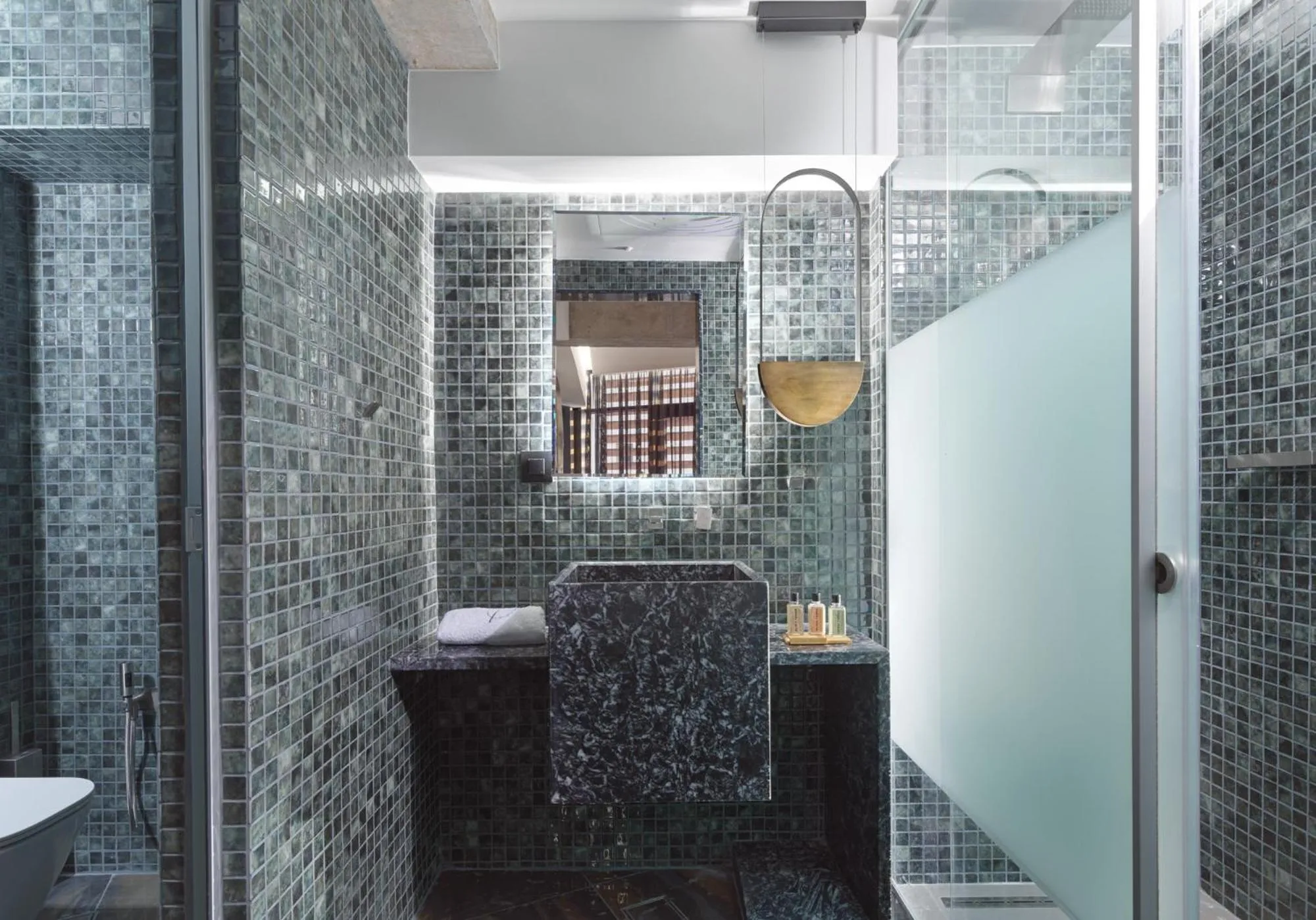 Bathroom in Nautilux Rethymno by Mage Hotels