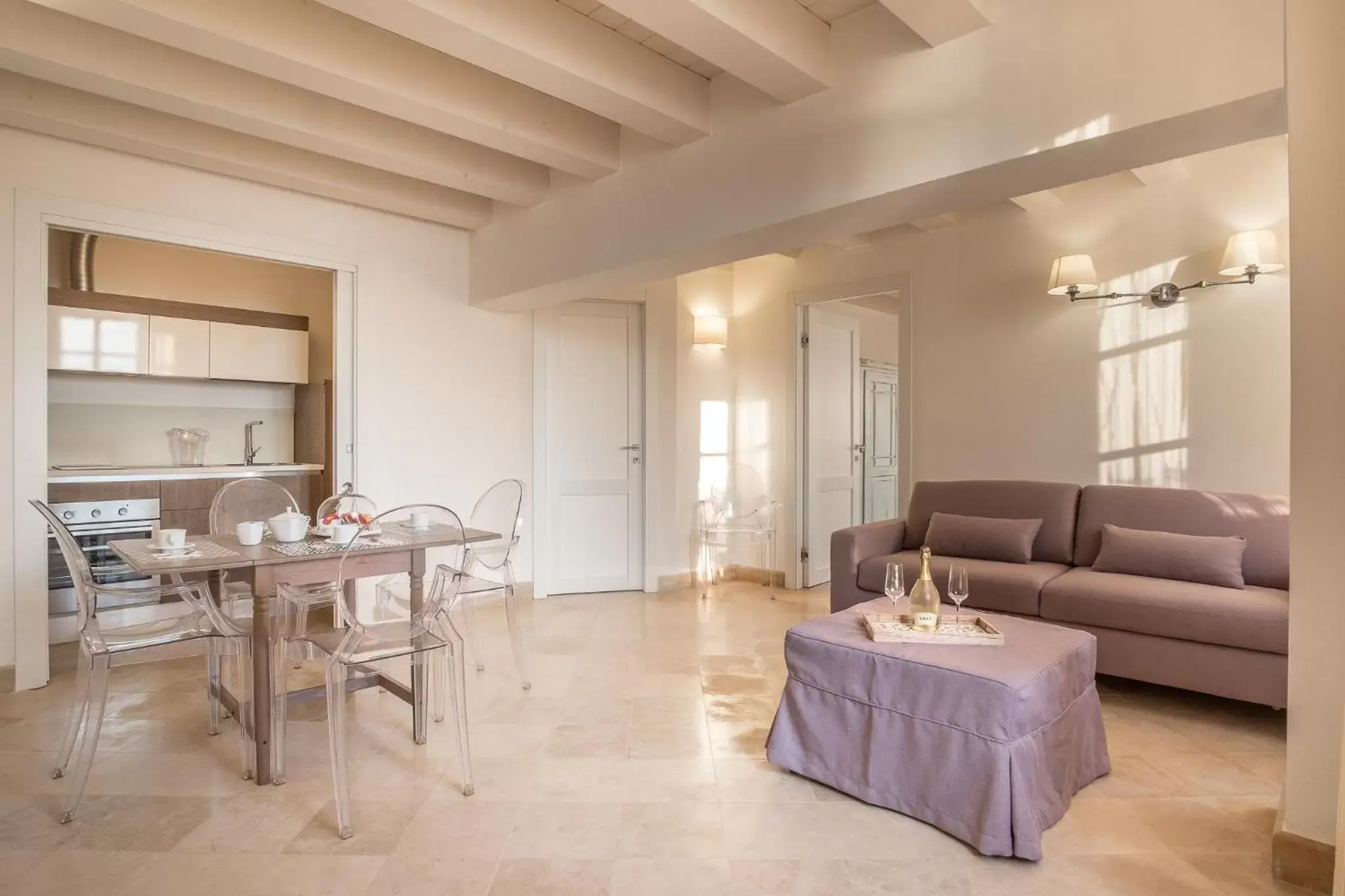 Living room, Seating Area in Palazzo Alfeo Aparthotel