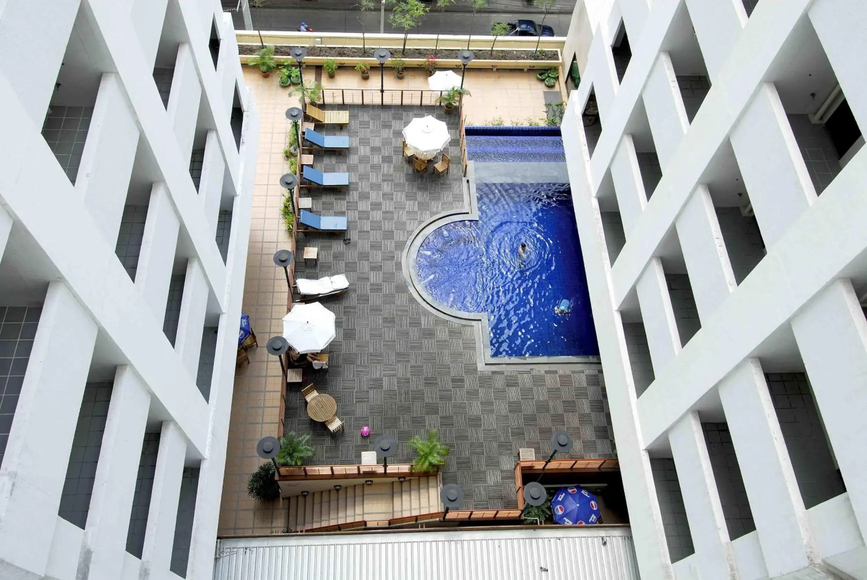 Swimming pool, Pool View in Princeton Bangkok Hotel