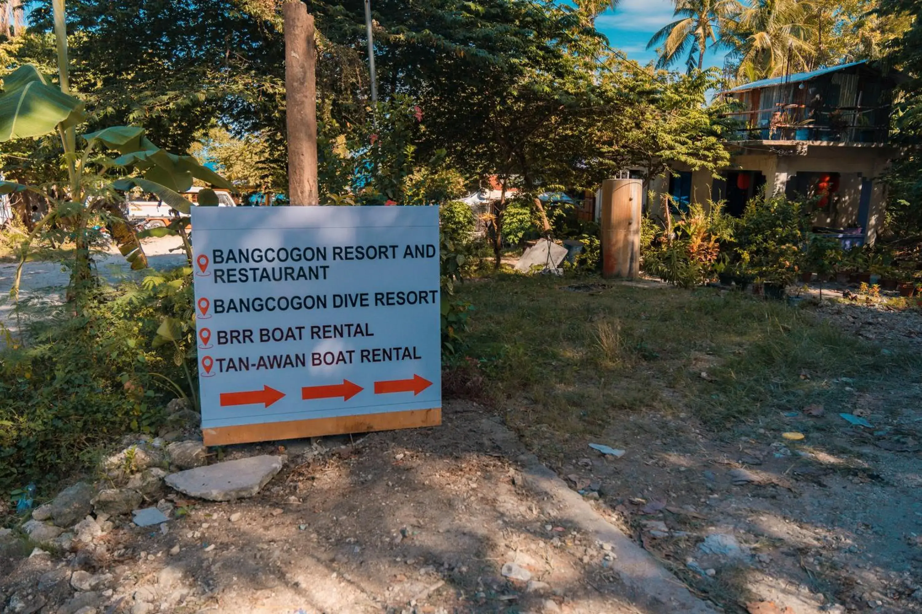 Location in Island Front - Bangcogon Resort and Restaurant Location in Island Front - Bangcogon Resort and Restaurant