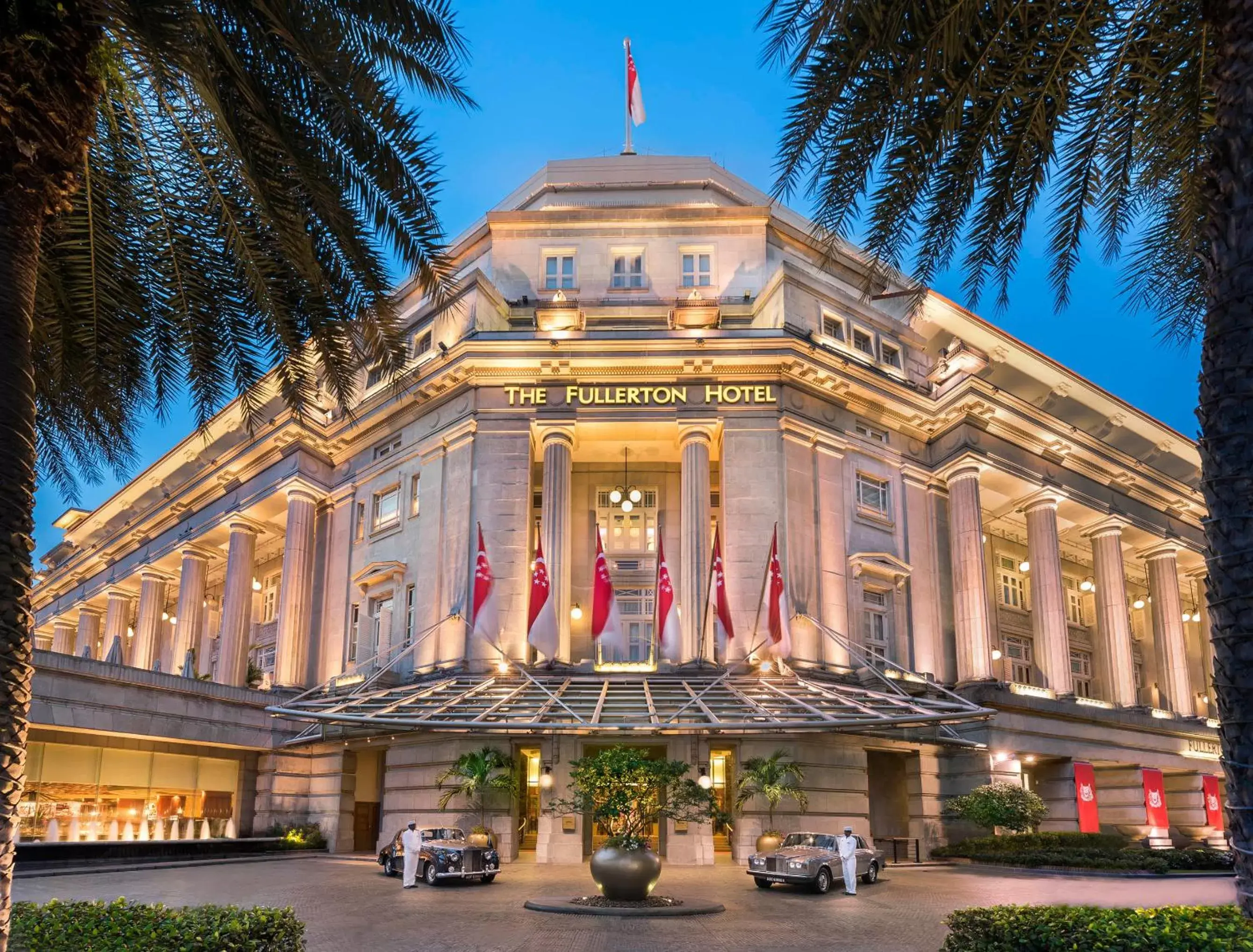 Facade/entrance, Property Building in The Fullerton Hotel Singapore