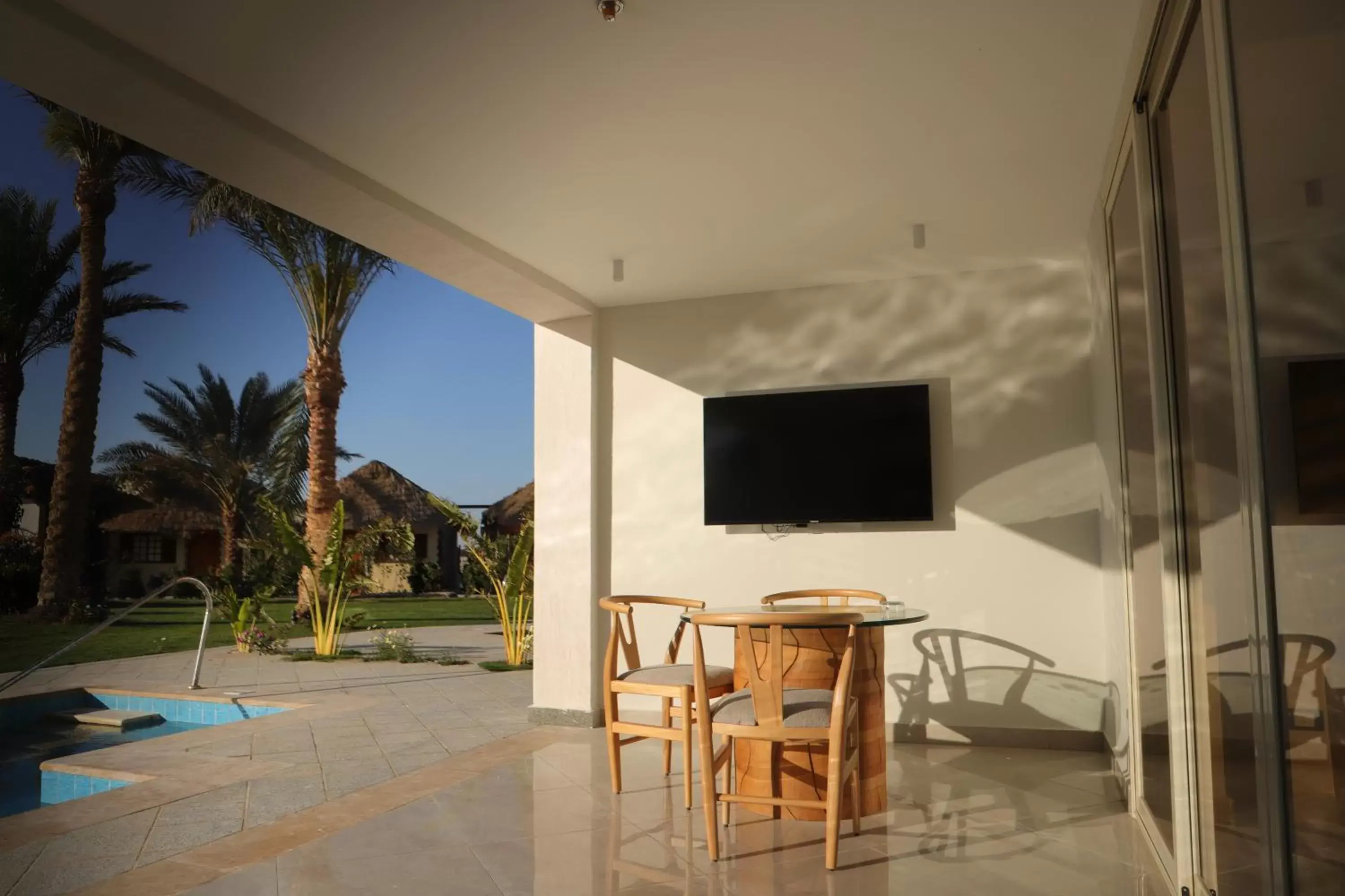 TV/Entertainment Center in Panorama Bungalows Resort El Gouna