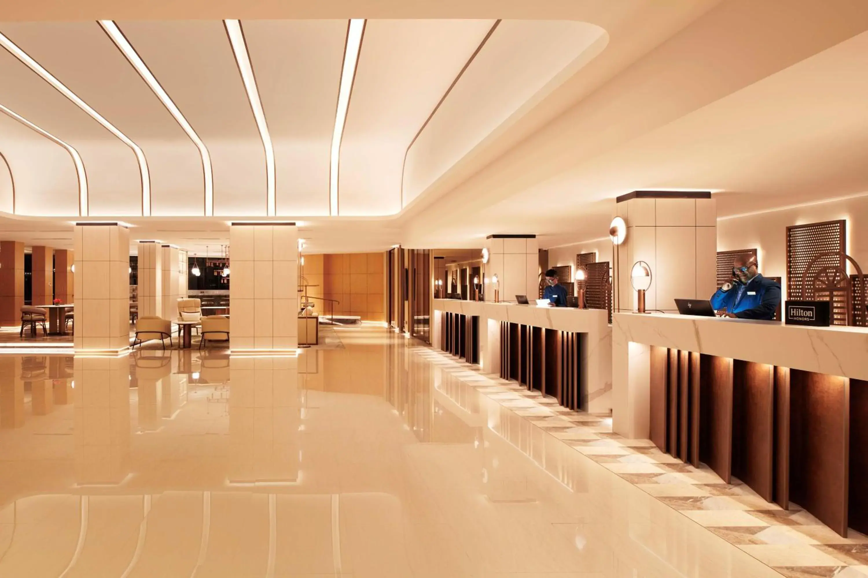 Lobby or reception in Hilton Petaling Jaya