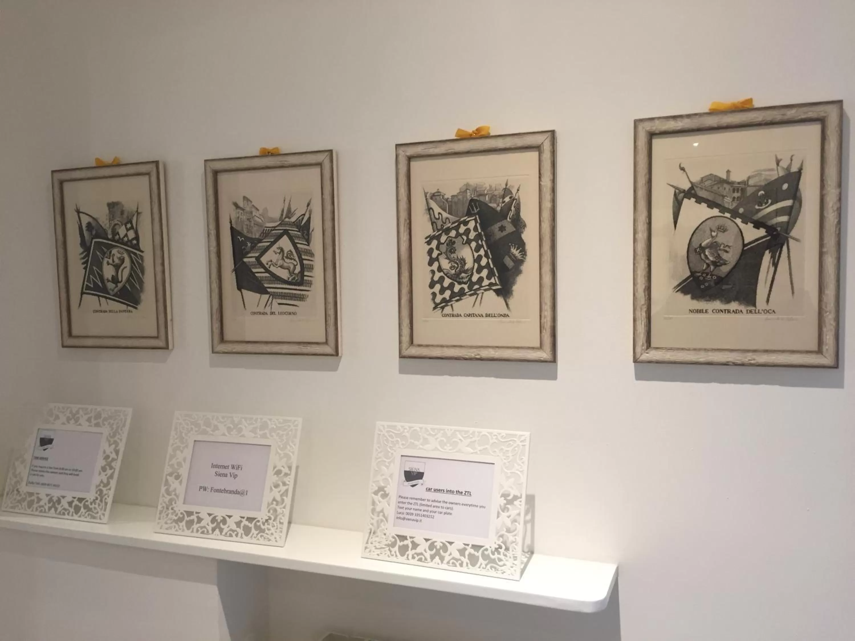 Communal lounge/ TV room in Siena Vip B&B