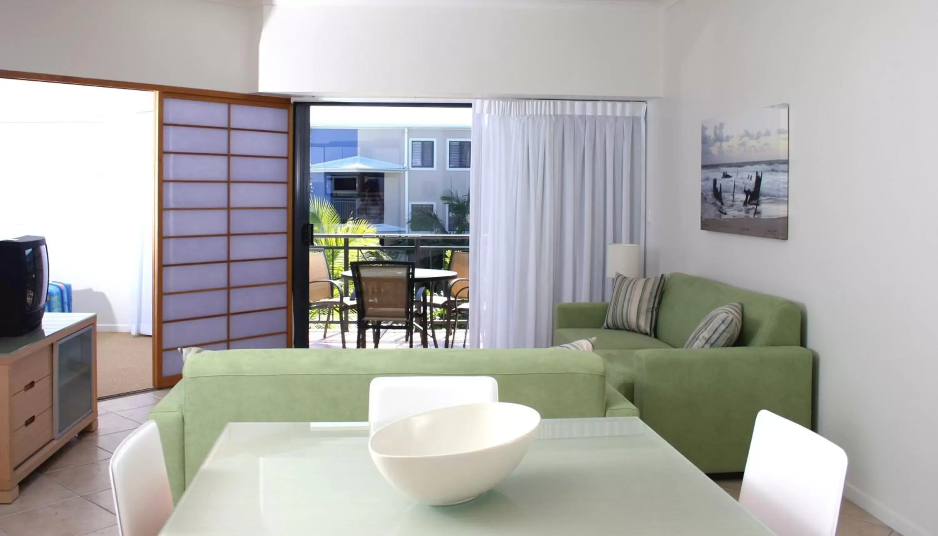 Living room, Seating Area in Portobello By The Sea