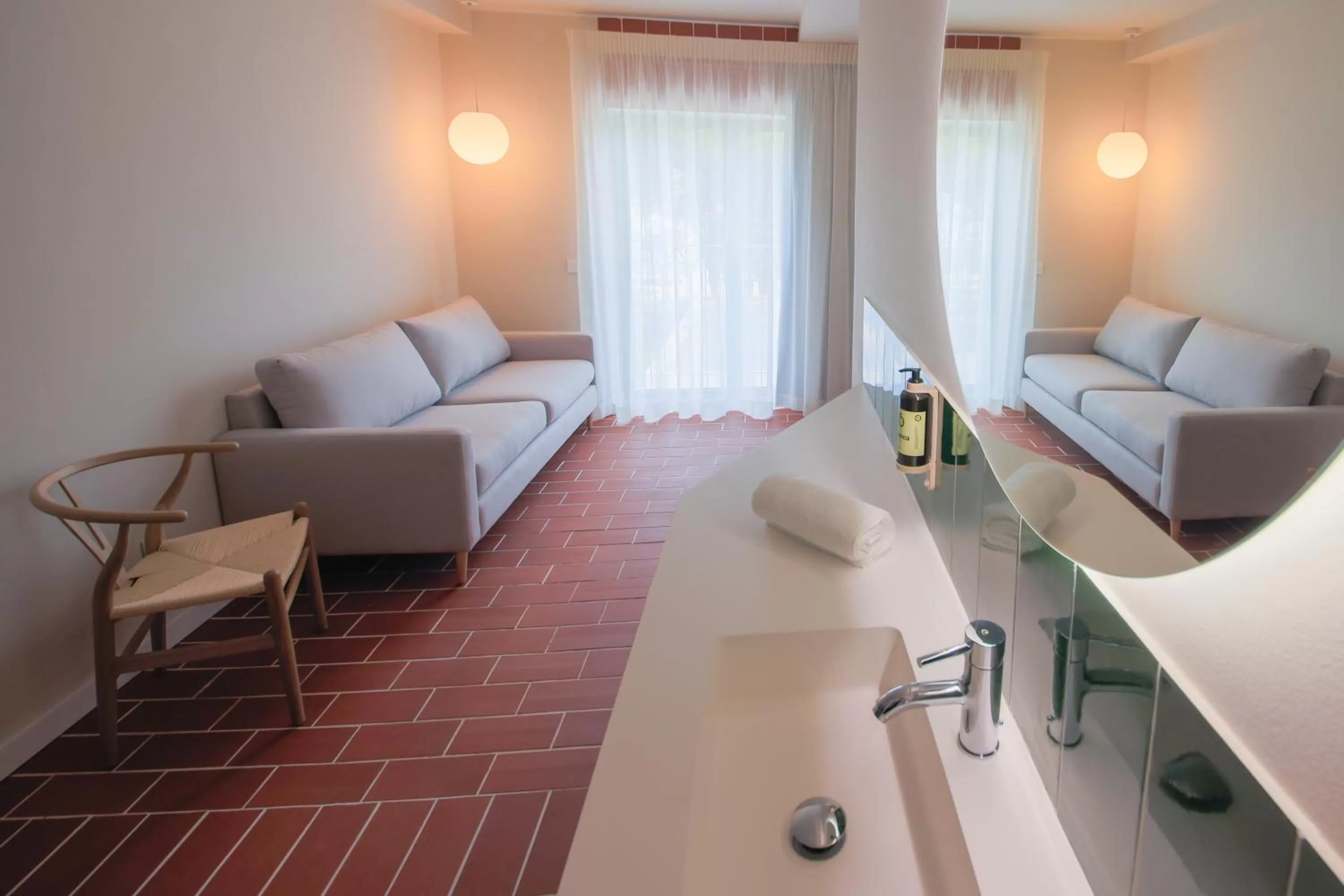 Living room, Seating Area in Terra Aurea Aparthotel