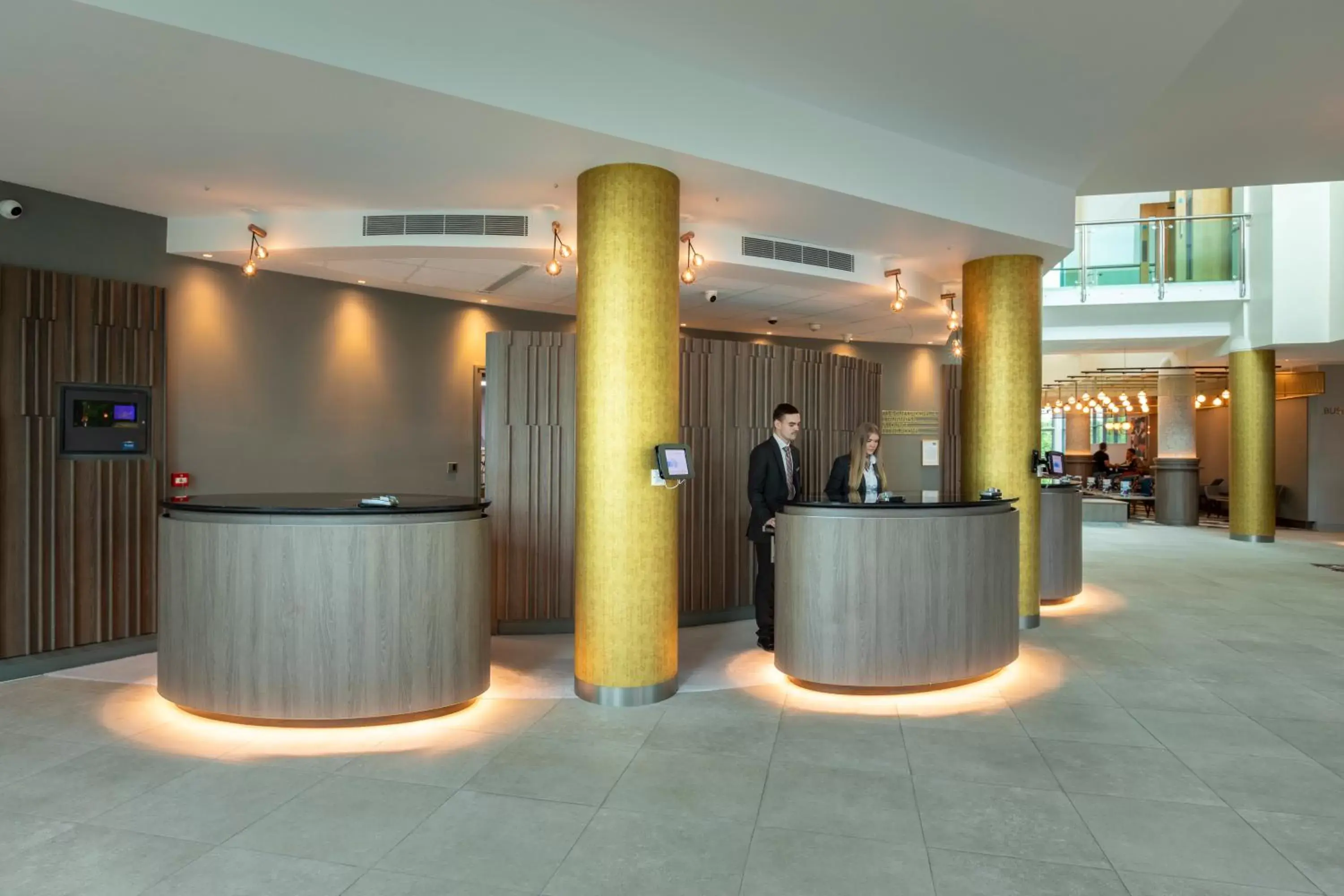 Lobby or reception, Lobby/Reception in Crowne Plaza Birmingham NEC, an IHG Hotel