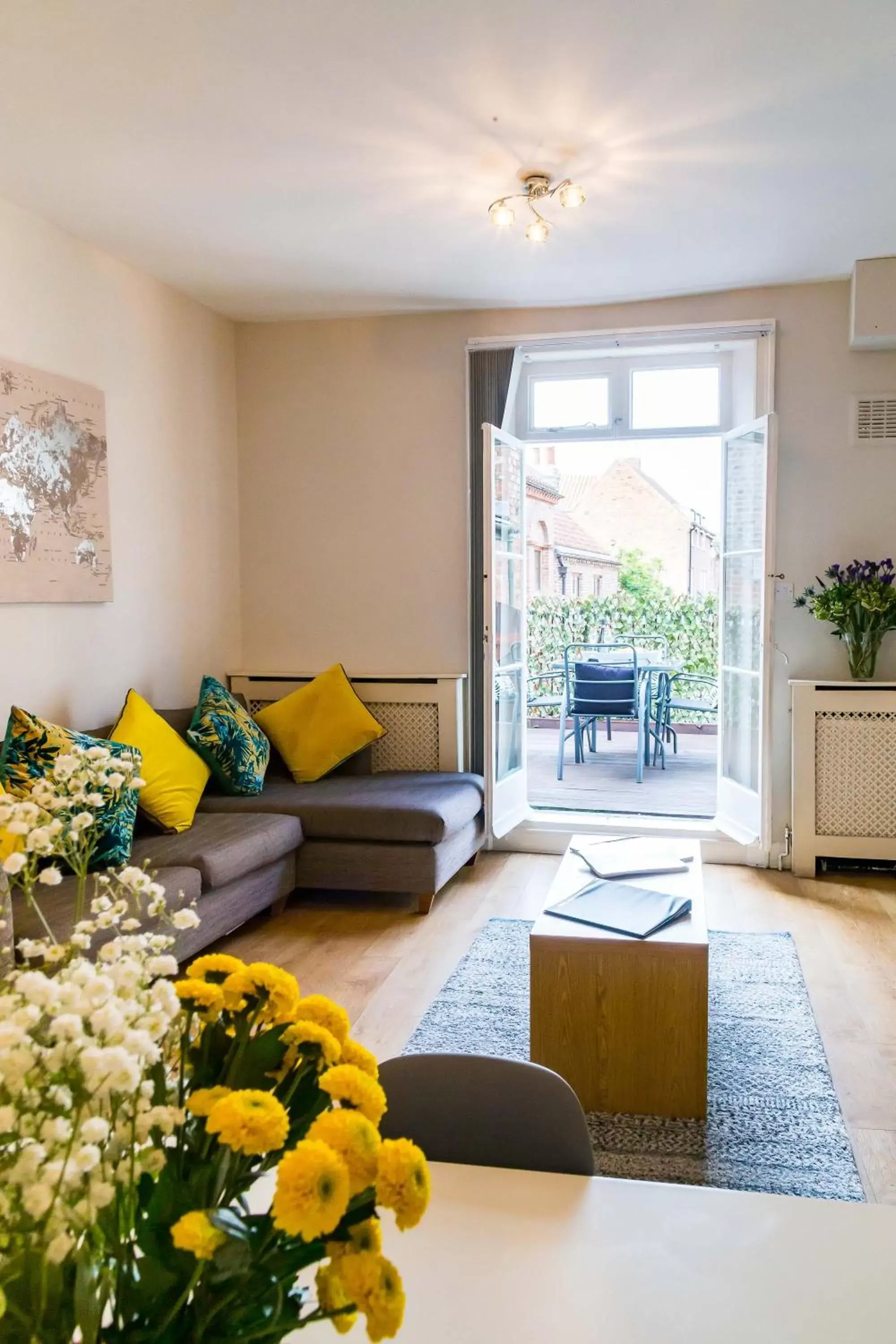 Living room, Seating Area in Goodramgate Apartments