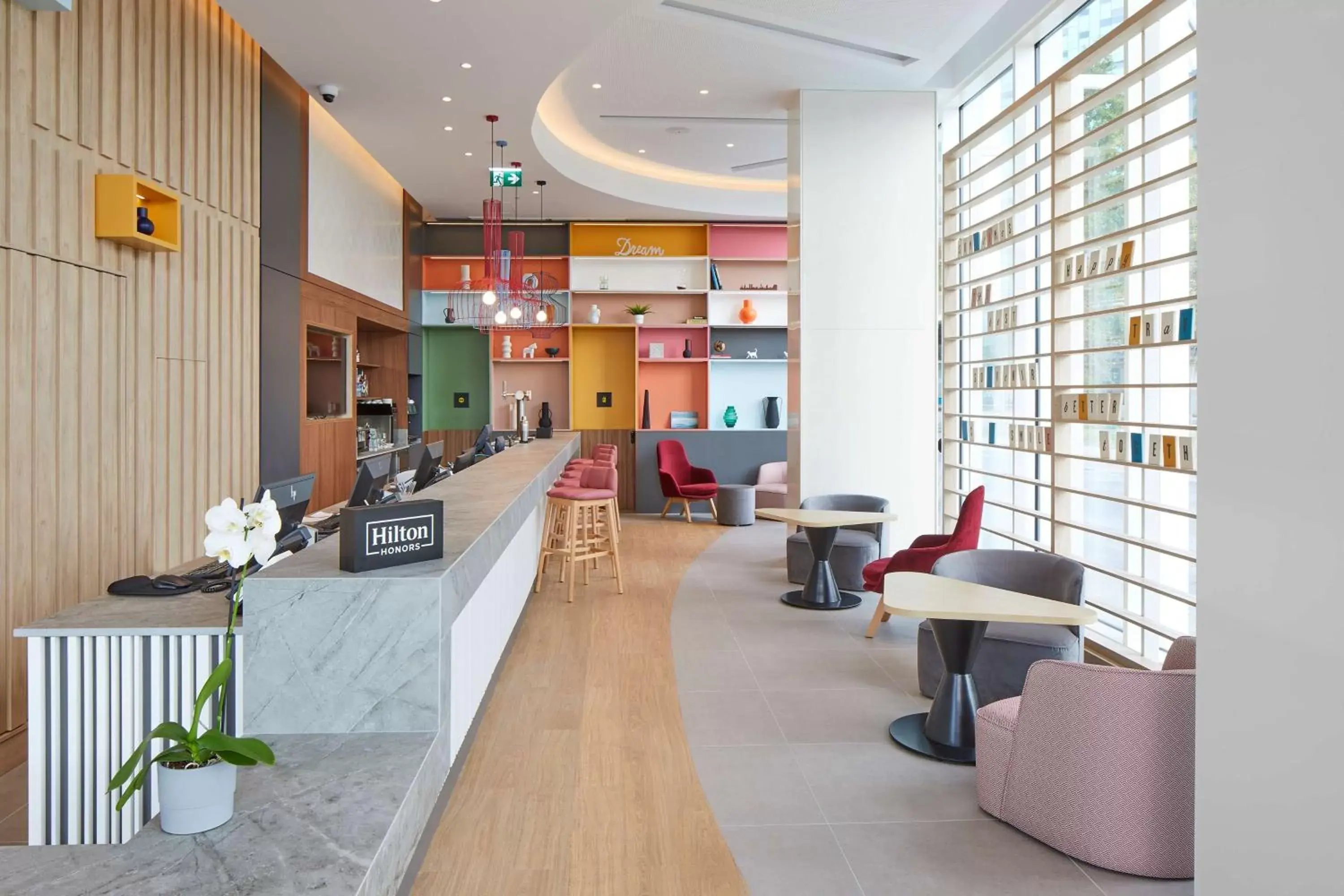 Lobby or reception, Lobby/Reception in Hampton By Hilton Barcelona Fira Gran Via
