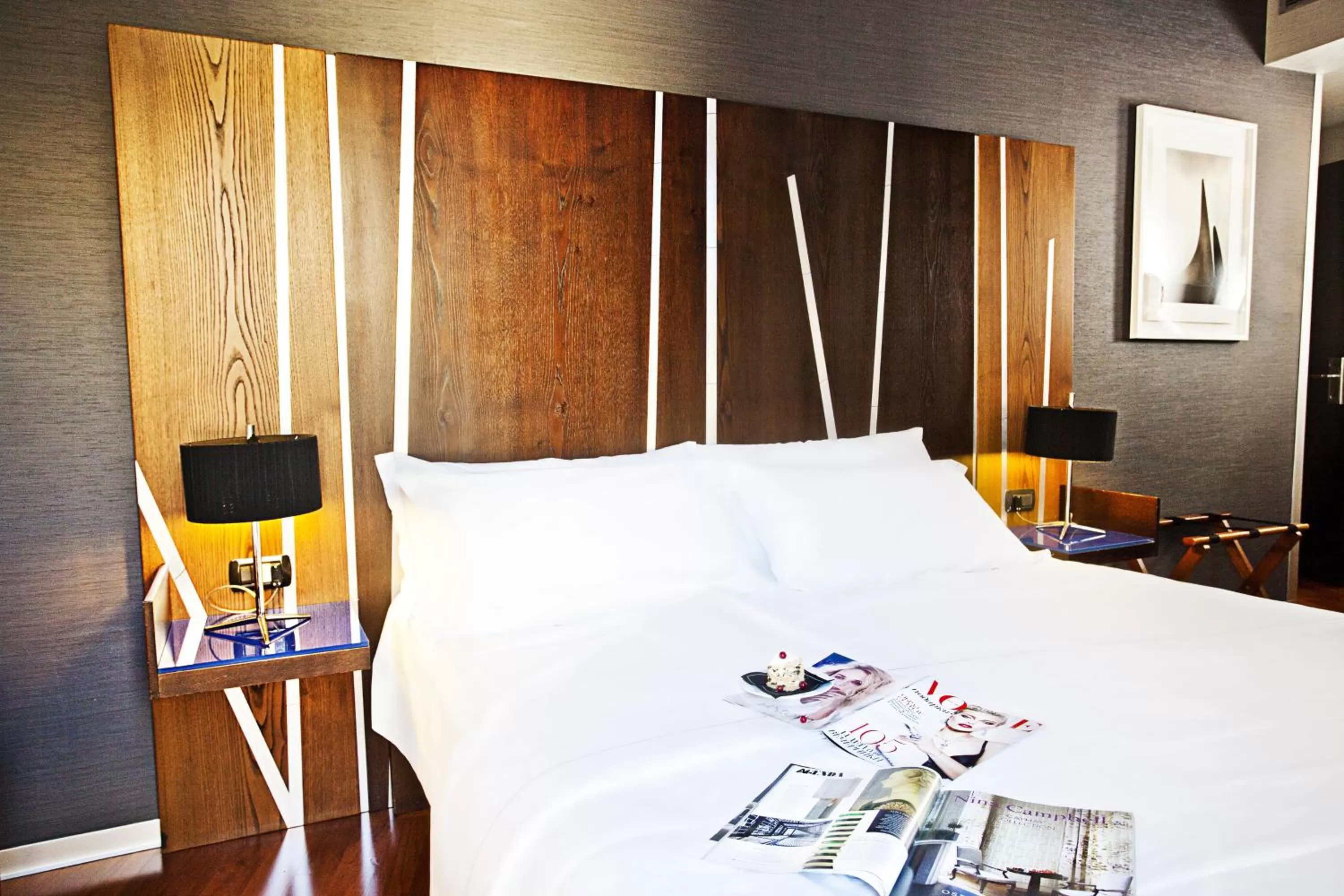 Bedroom, Bed in Hotel Valadier