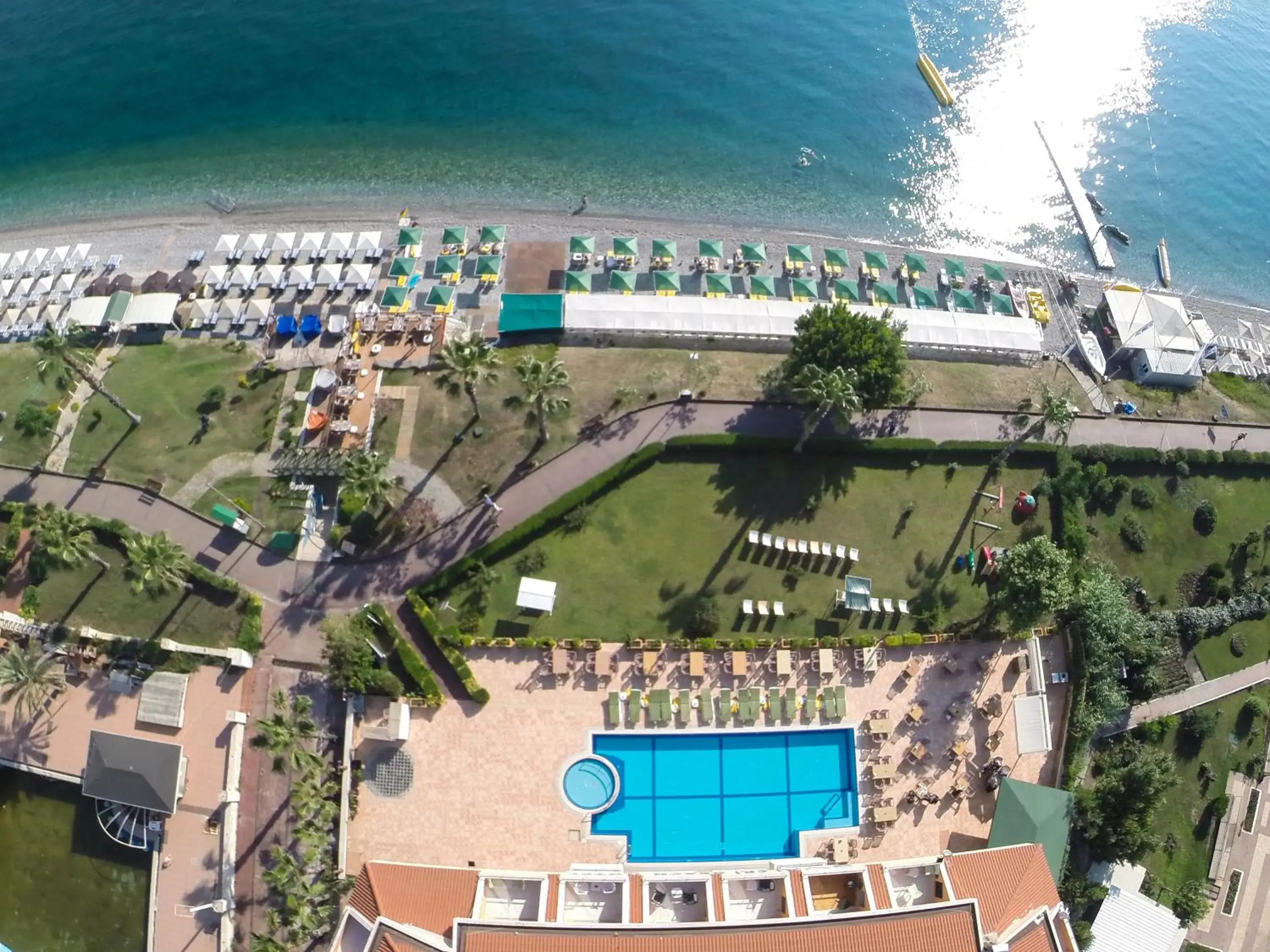 Bird's eye view, Bird's-eye View in Valeri Beach Hotel