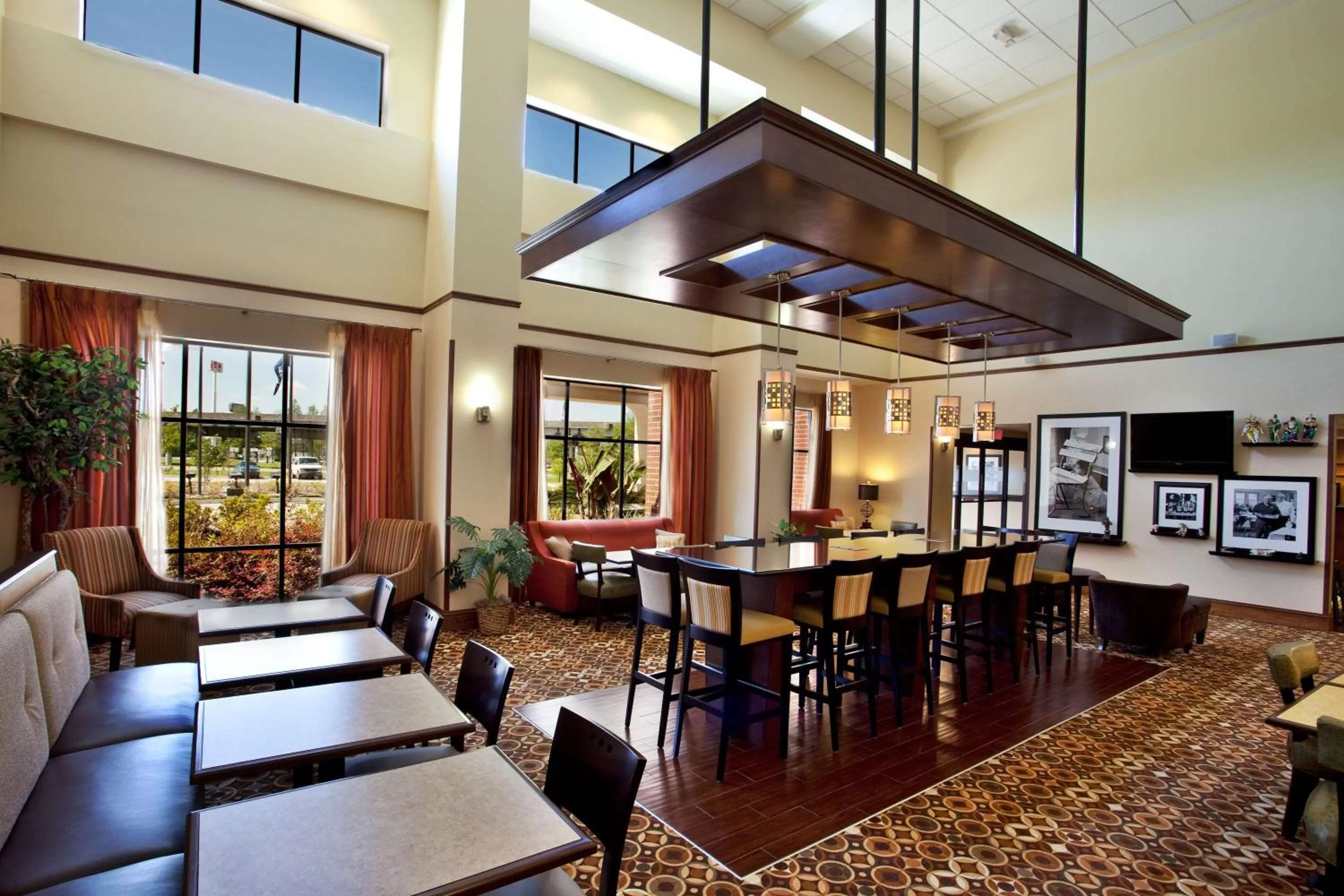 Lobby or reception in Hampton Inn & Suites Morgan City