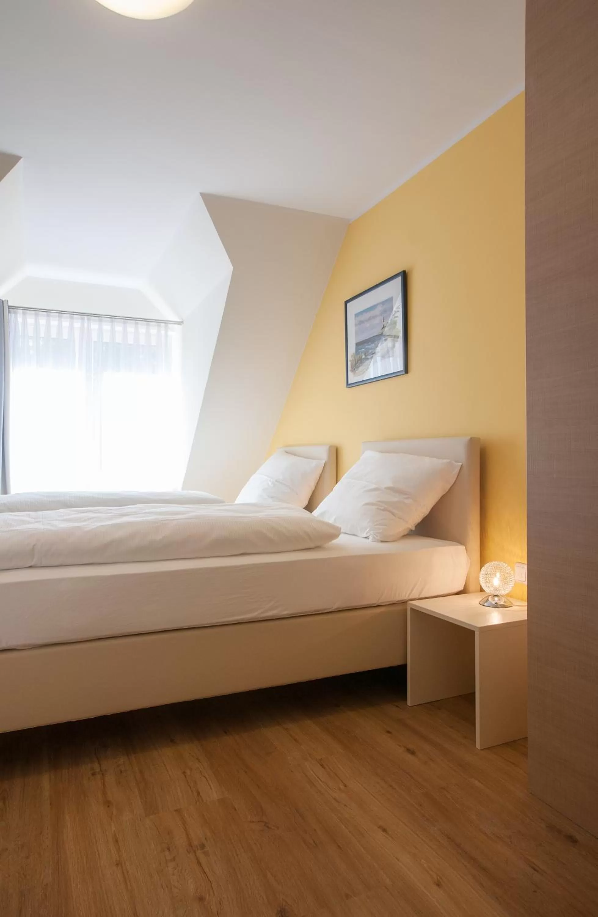 Bed in Hotel Elbblick Garni