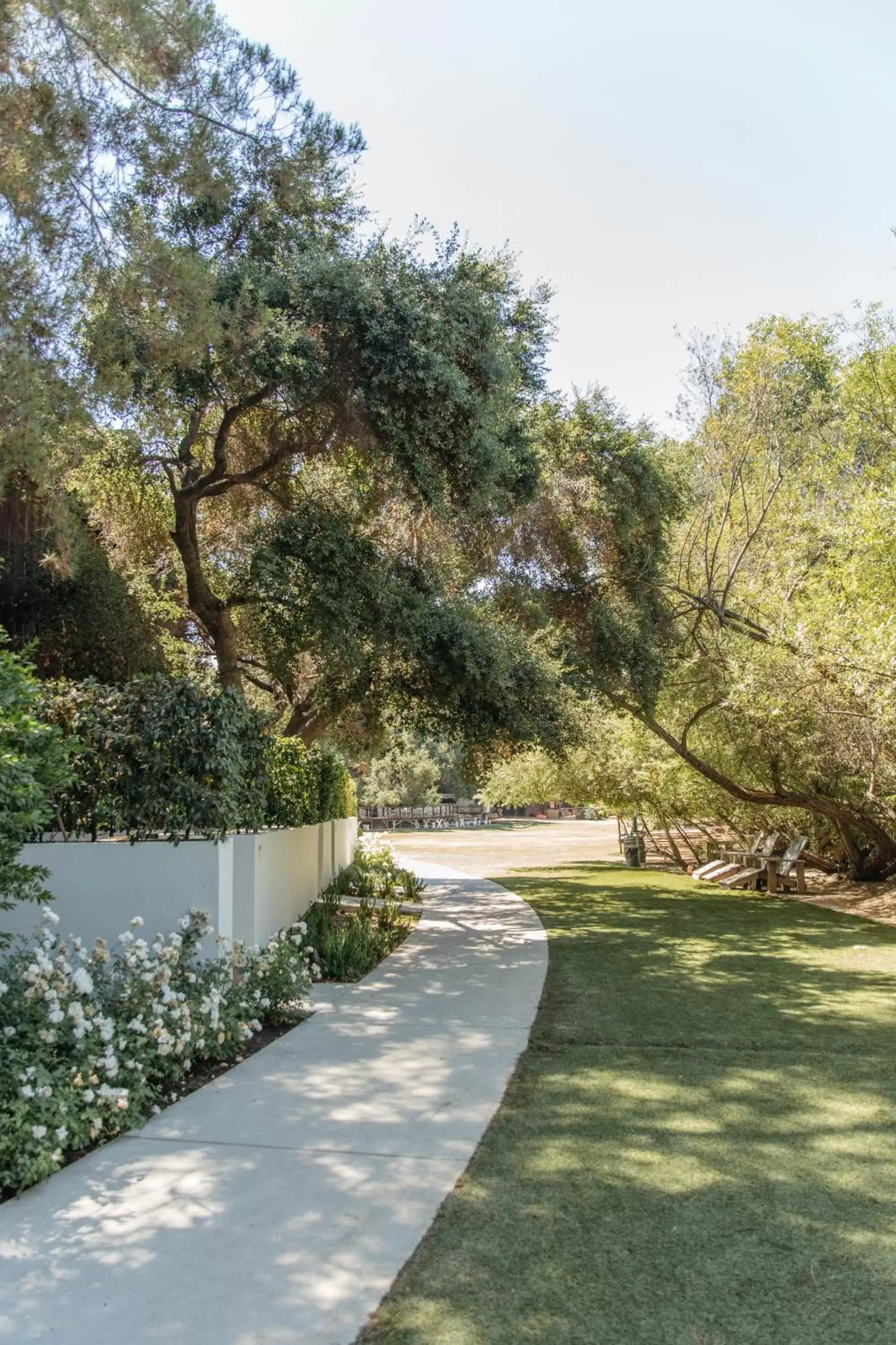 Garden in Calamigos Guest Ranch and Beach Club