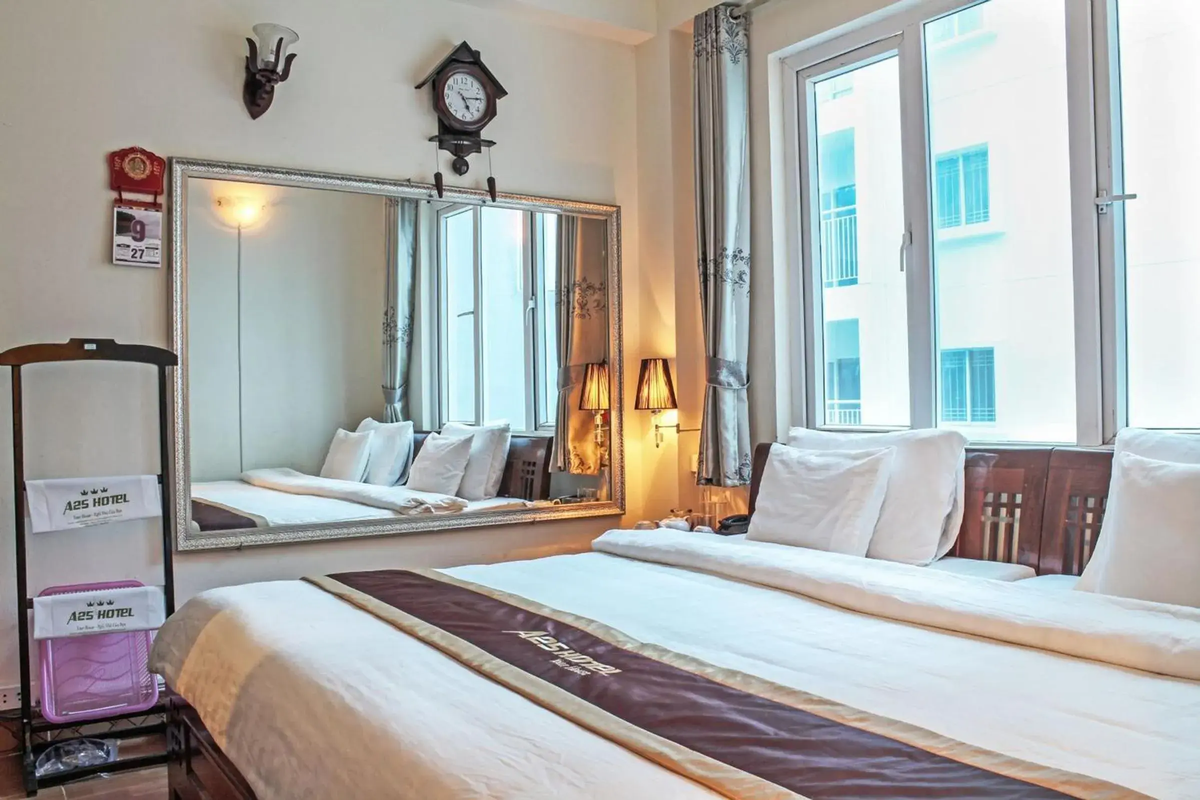 Bed in A25 Hotel - Đội Cấn 2