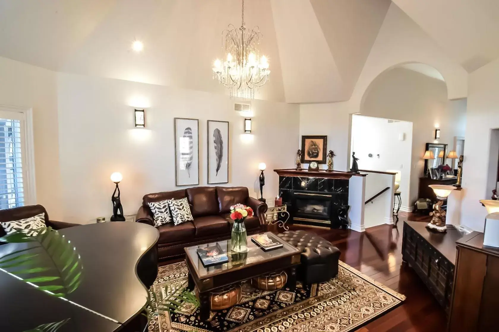 Seating Area in Graystone Bed & Breakfast