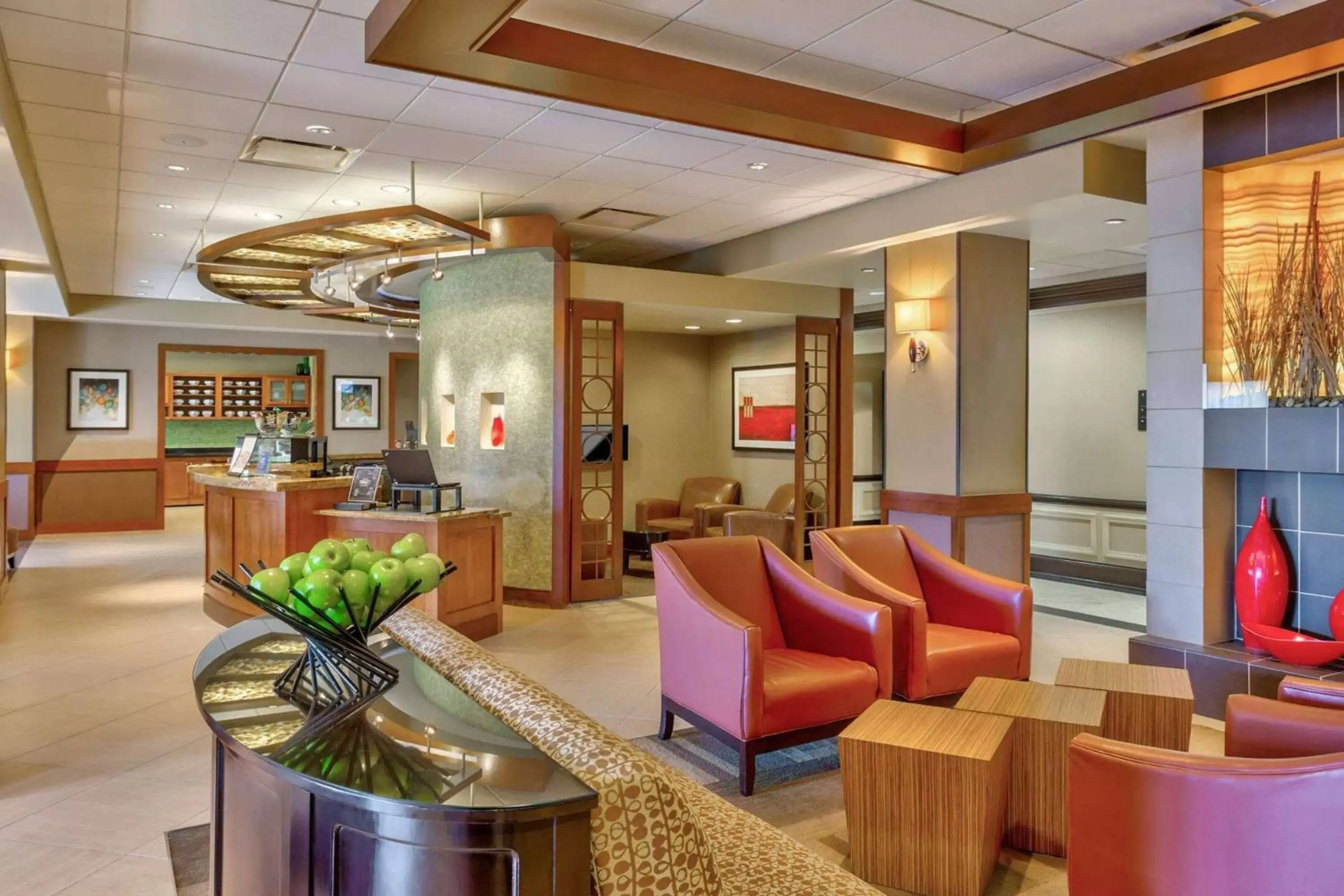 Lobby or reception, Lobby/Reception in Wyndham Garden Kansas City Airport