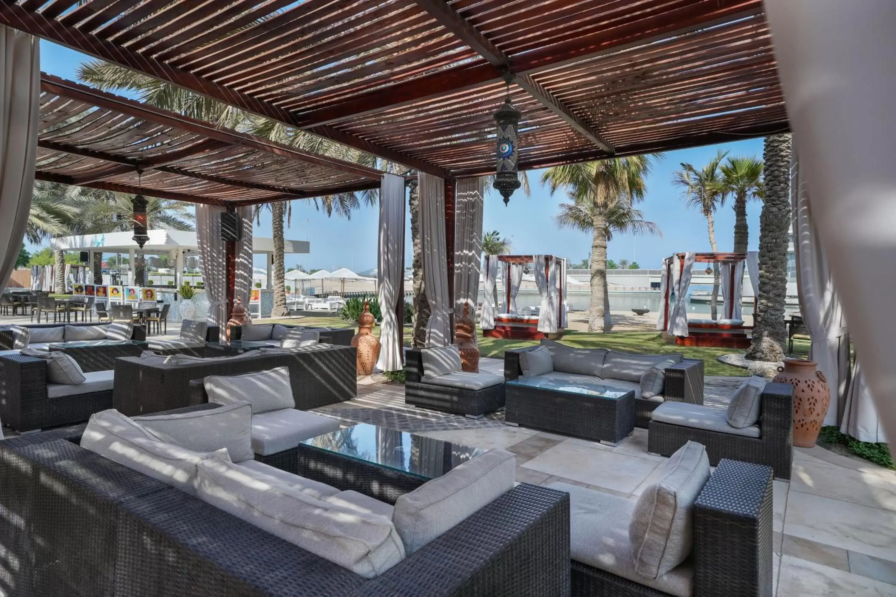 Lounge or bar in Sheraton Abu Dhabi Hotel & Resort