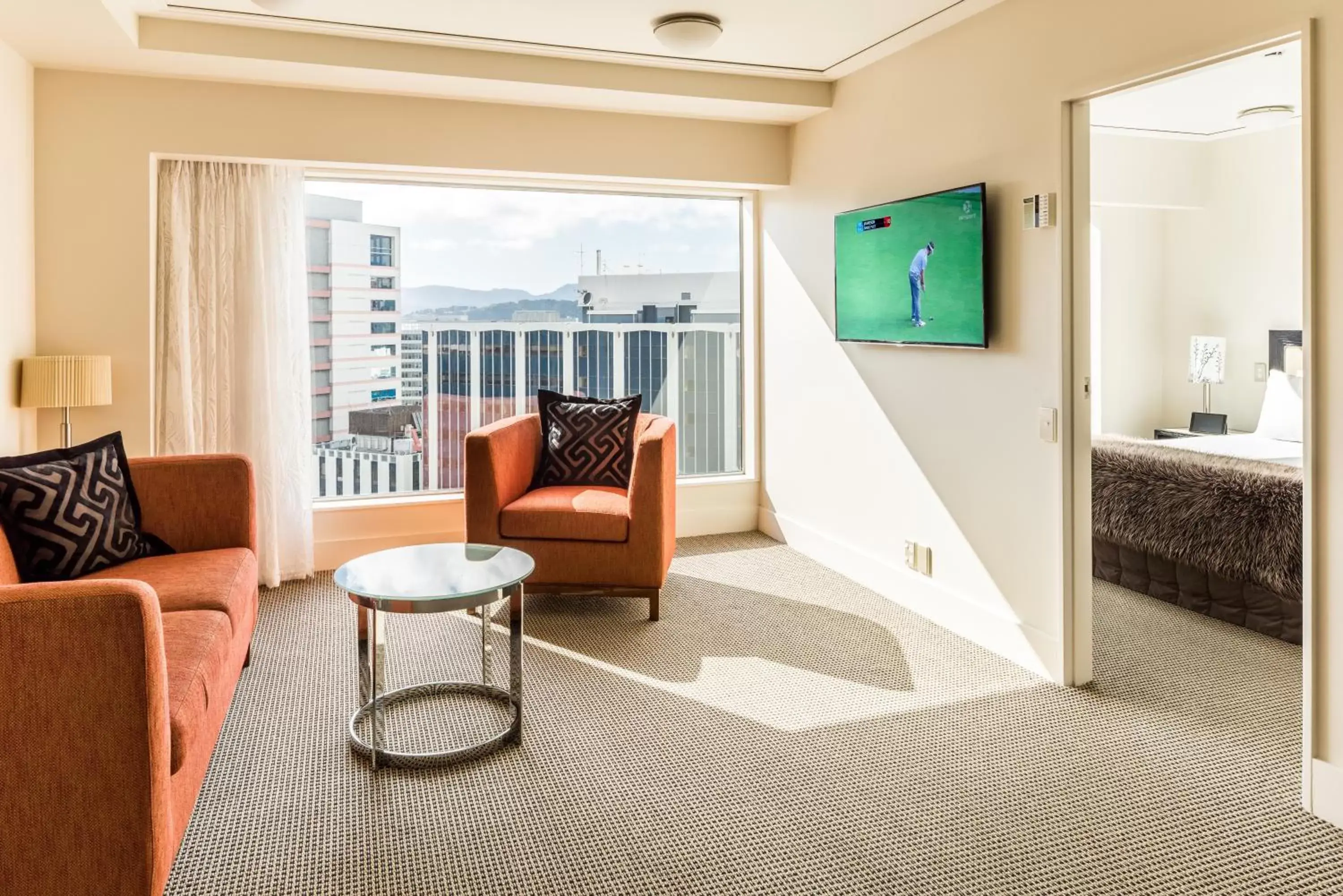 Living room, Seating Area in Bolton Hotel