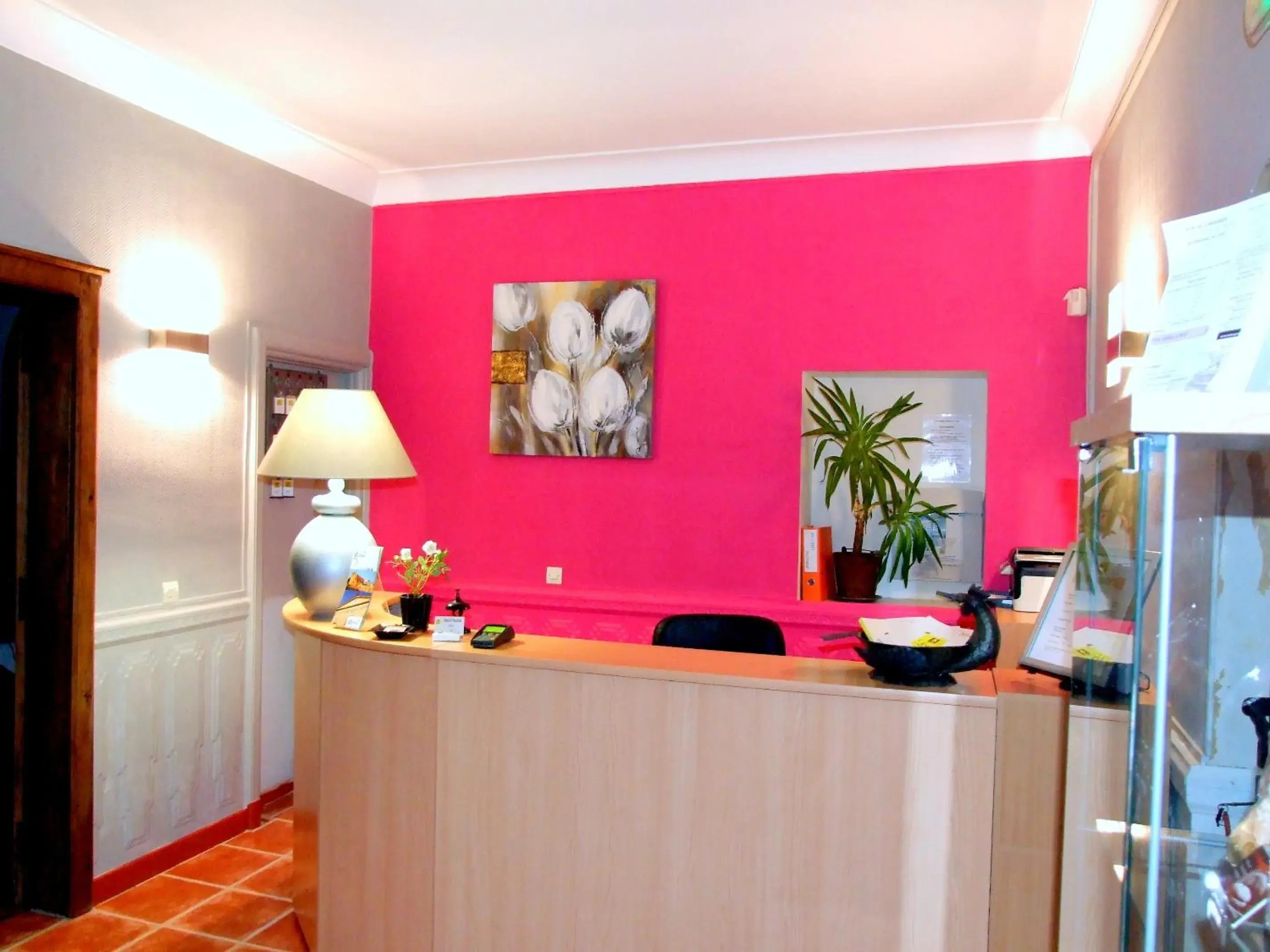 Lobby or reception, Lobby/Reception in Logis Hotel L'Occitan