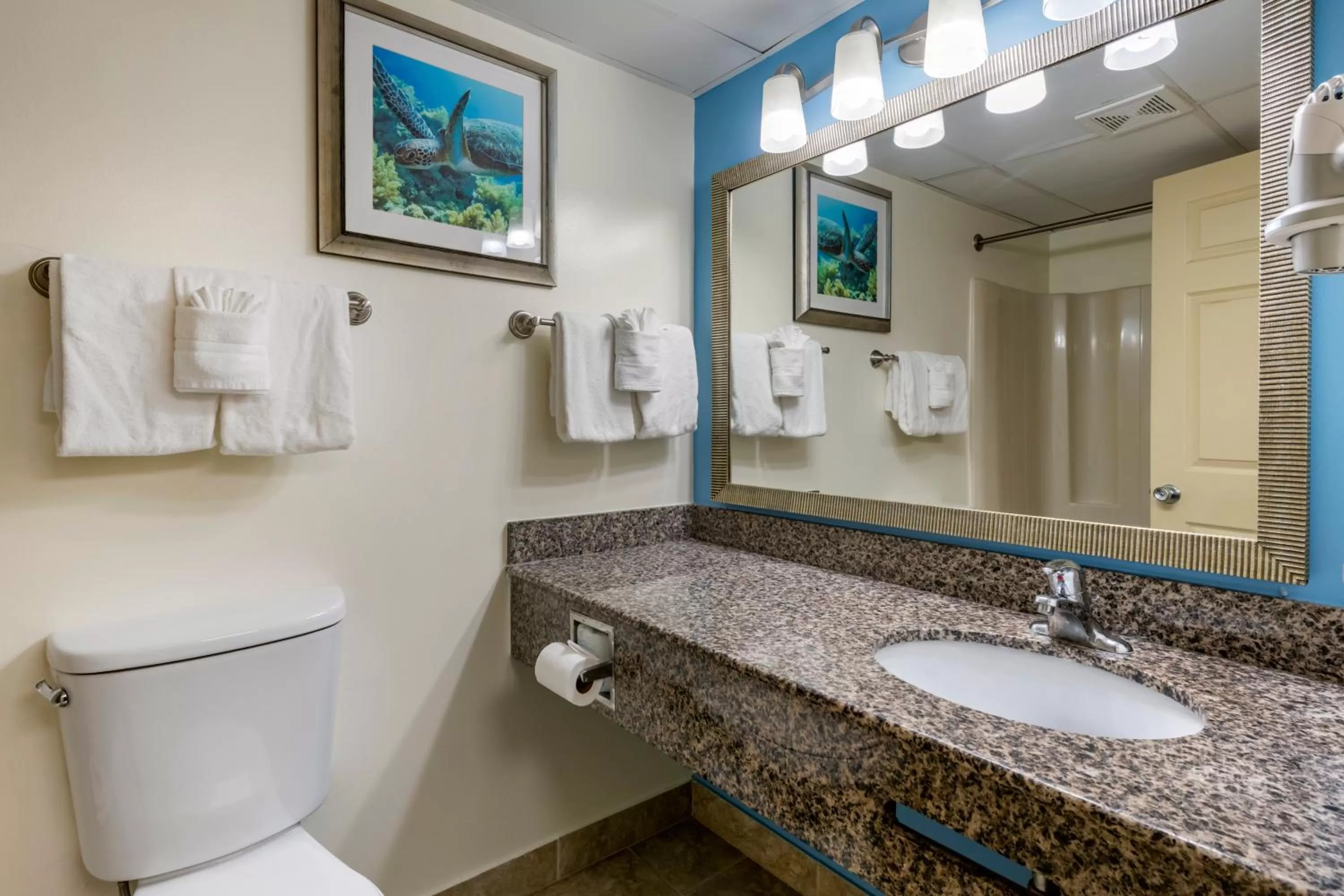 Bathroom in Tropical Winds Resort Hotel