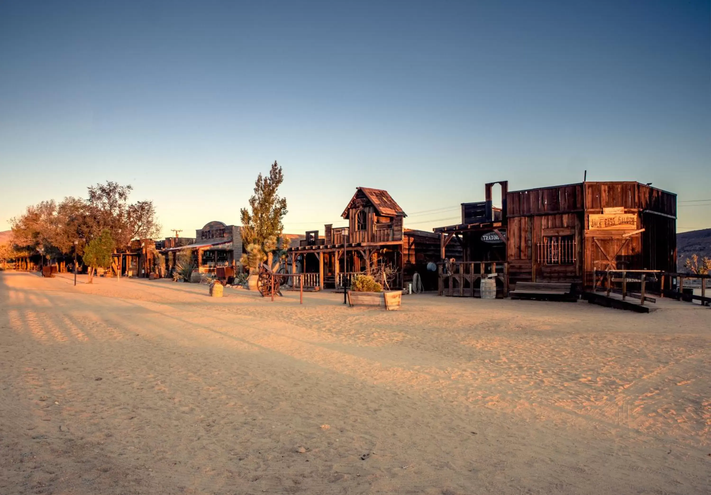 Property building in Pioneertown Motel