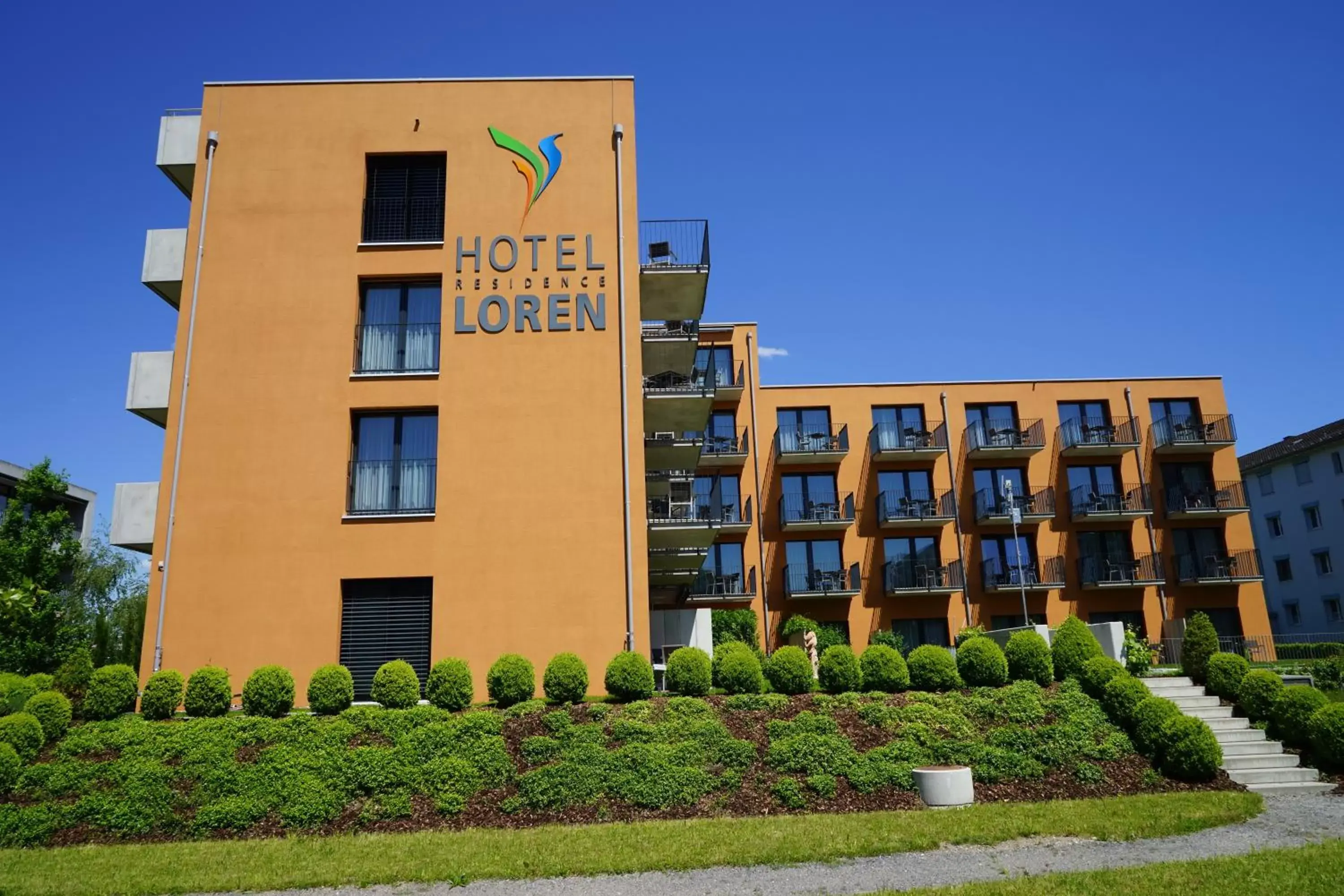 Facade/entrance, Property Building in Hotel Residence Loren - contact & contactless check-in