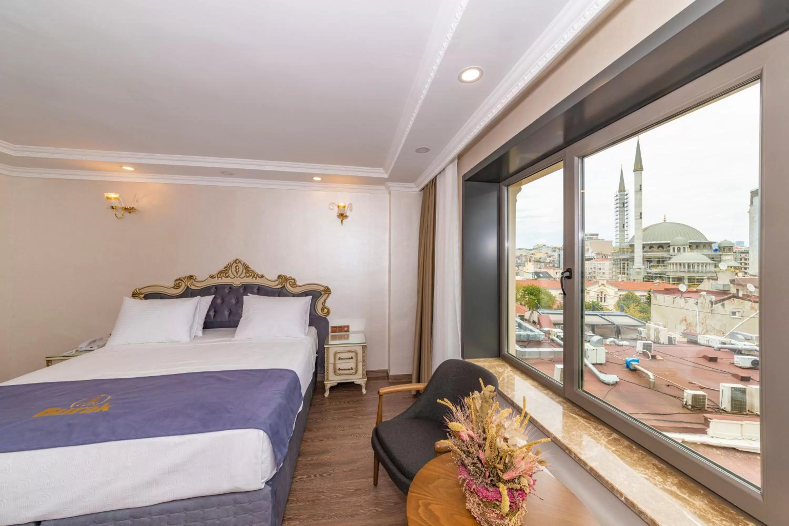 Bed in Almadina Hotel Istanbul