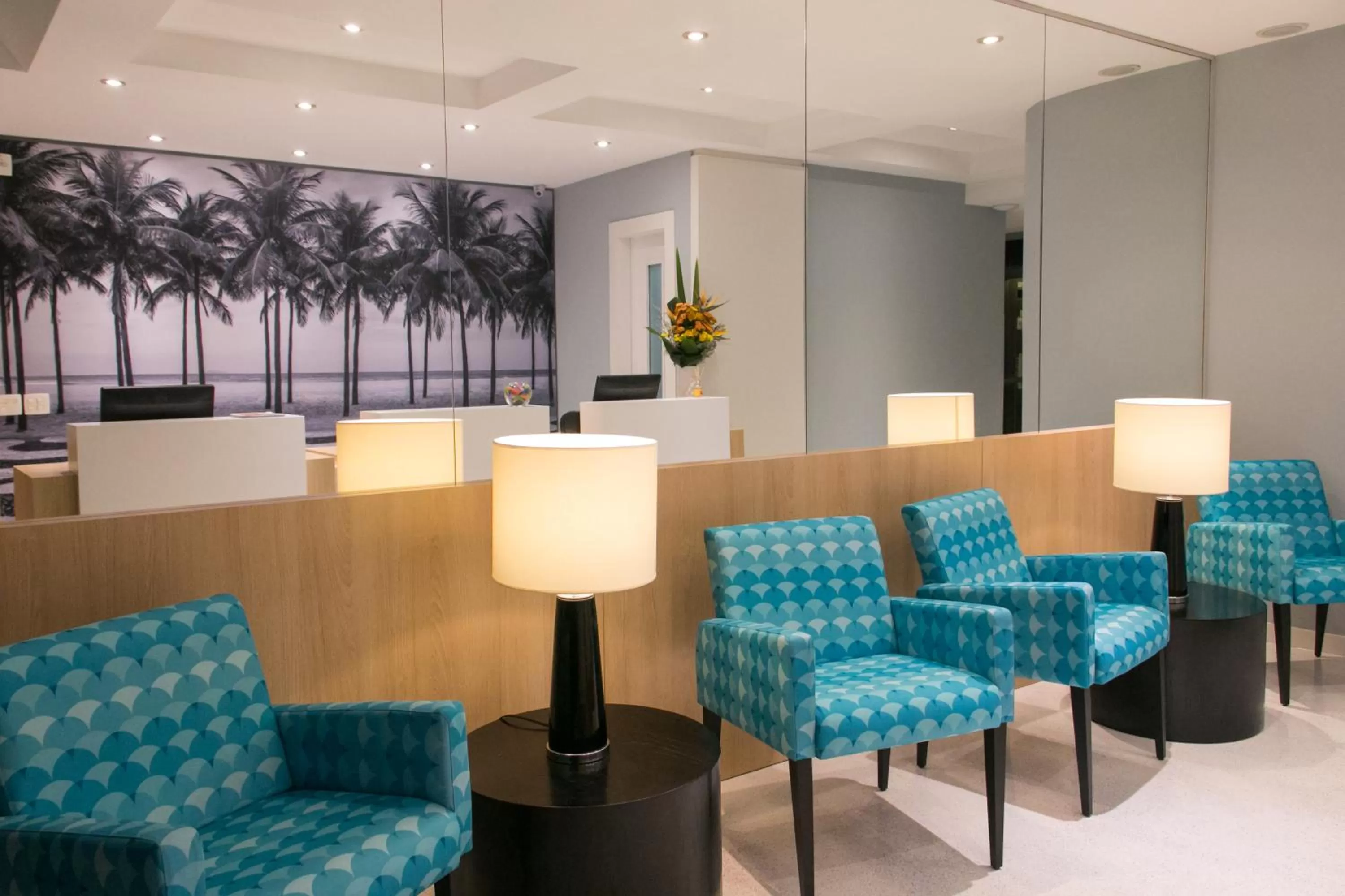 Lobby or reception in Rio Hotel by Bourbon Curitiba