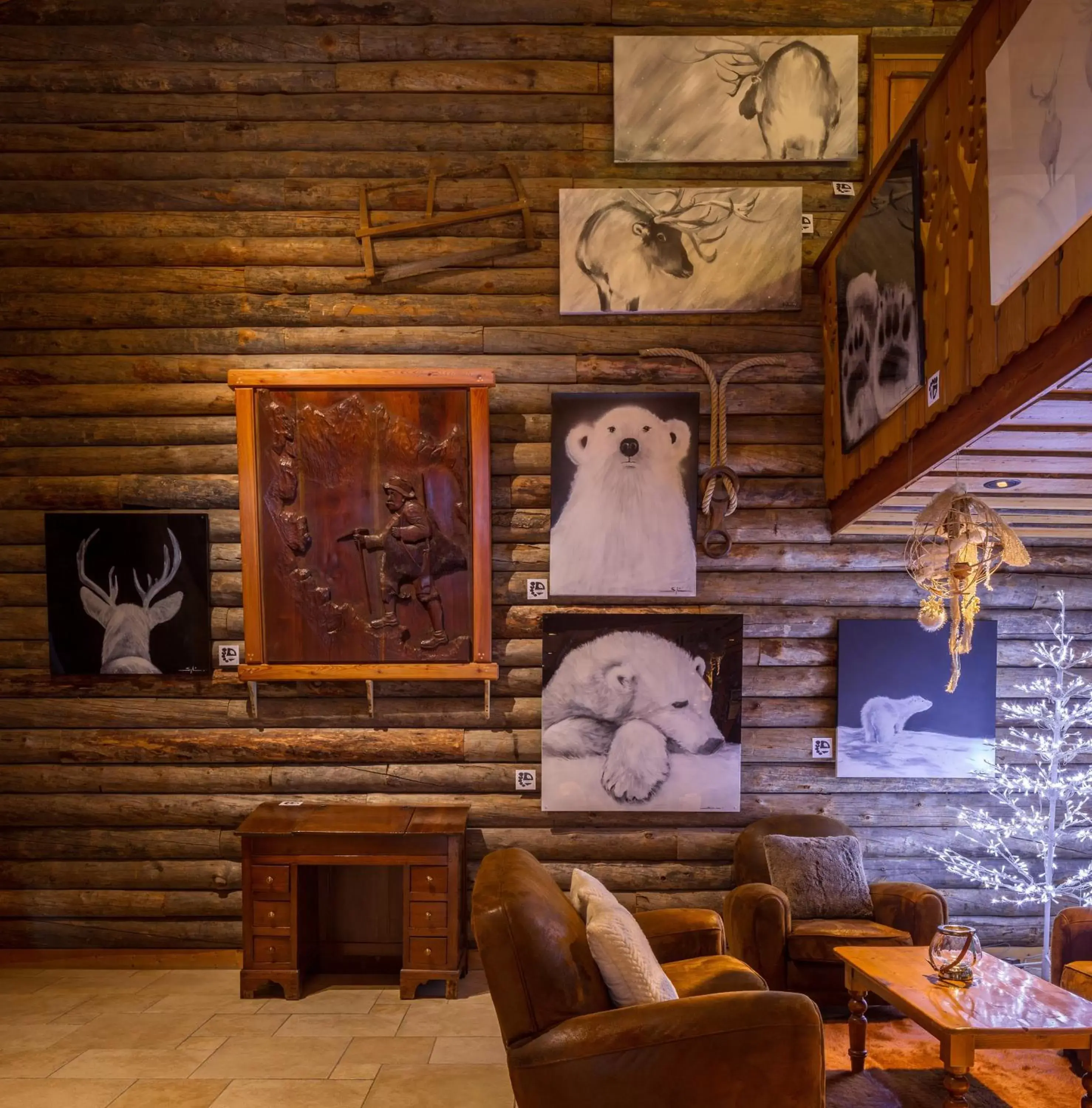 Lobby or reception in Hôtel Le Labrador Lobby or reception in Hôtel Le Labrador