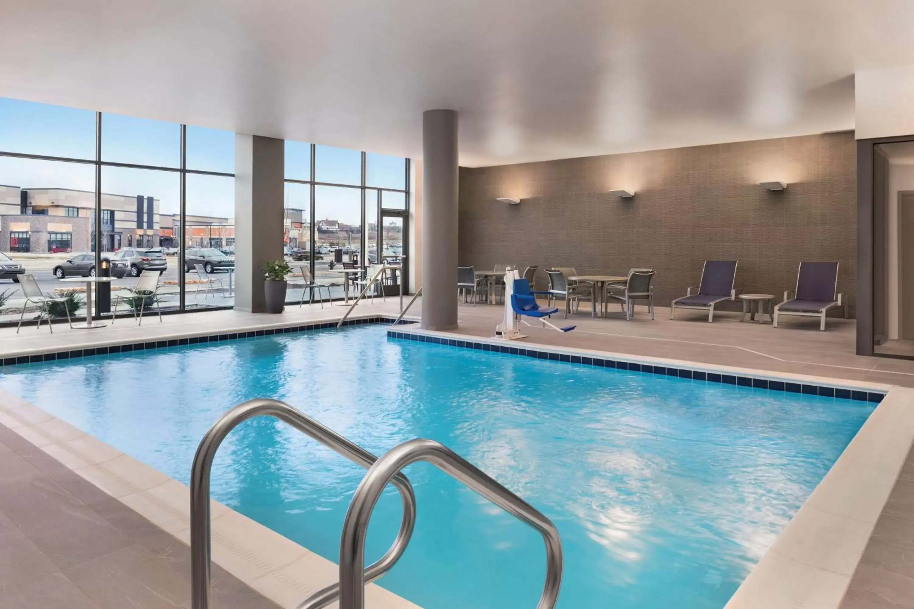 Pool view, Swimming Pool in Hilton Garden Inn Milwaukee Brookfield Conference Center