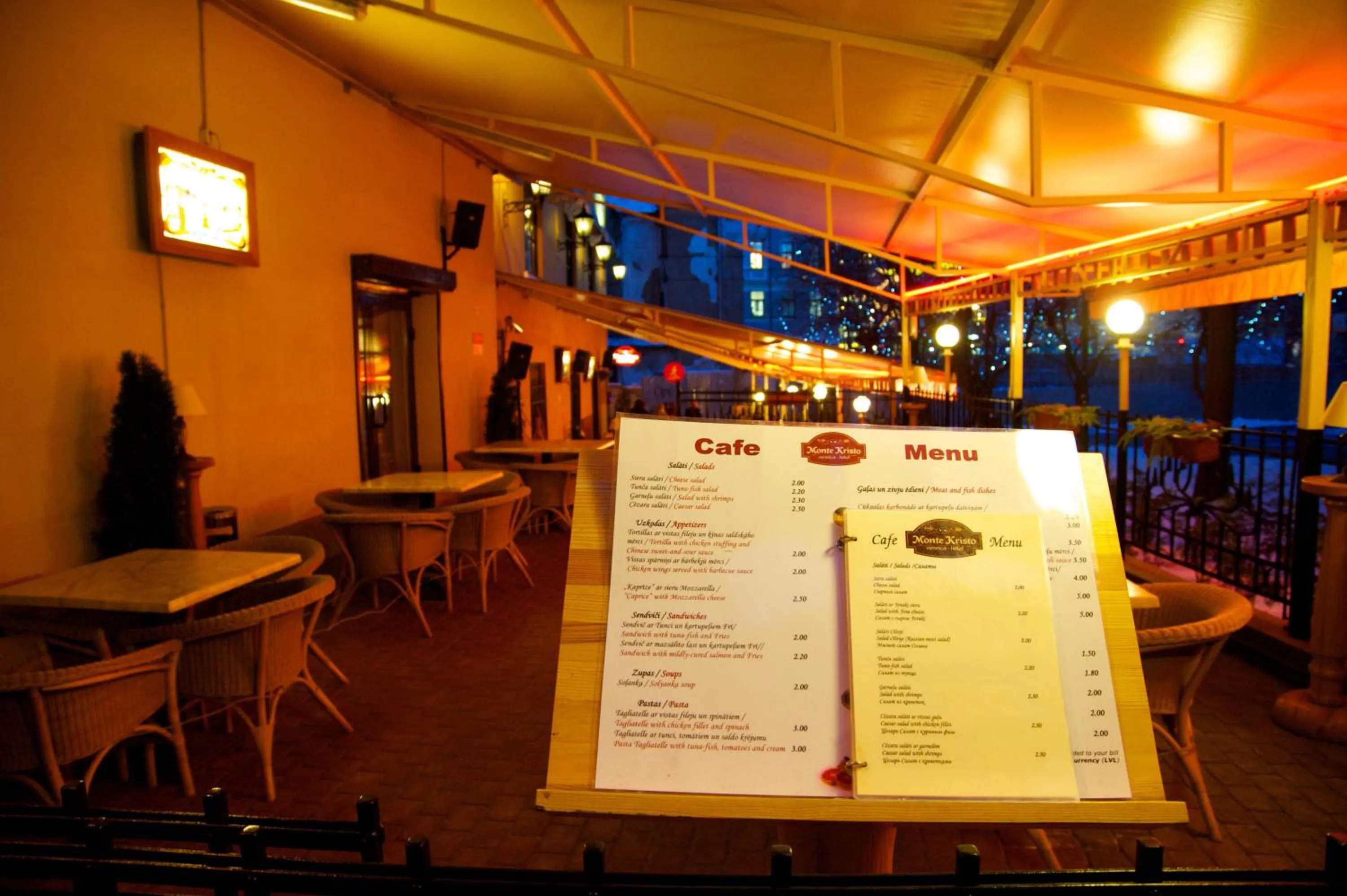 Restaurant/places to eat in Boutique Hotel Monte Kristo