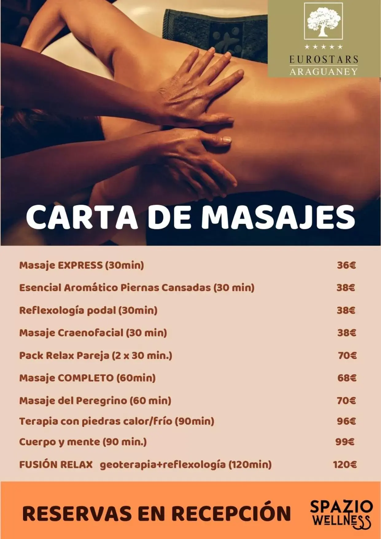 Massage in Eurostars Araguaney