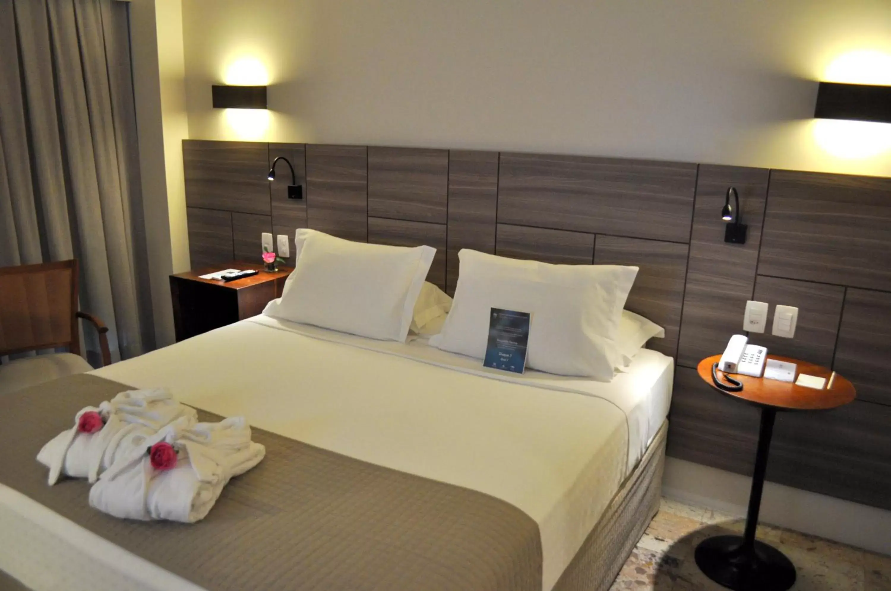 Bed in Hotel Atlante Plaza