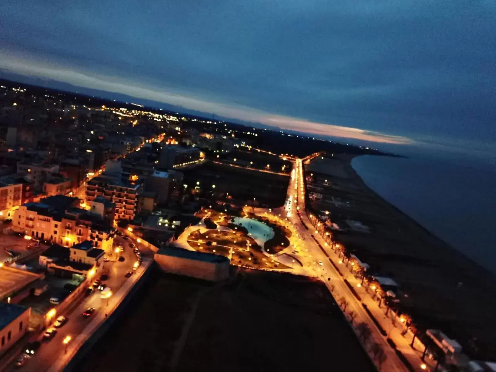 Beach, Bird's-eye View in b&b Tosches