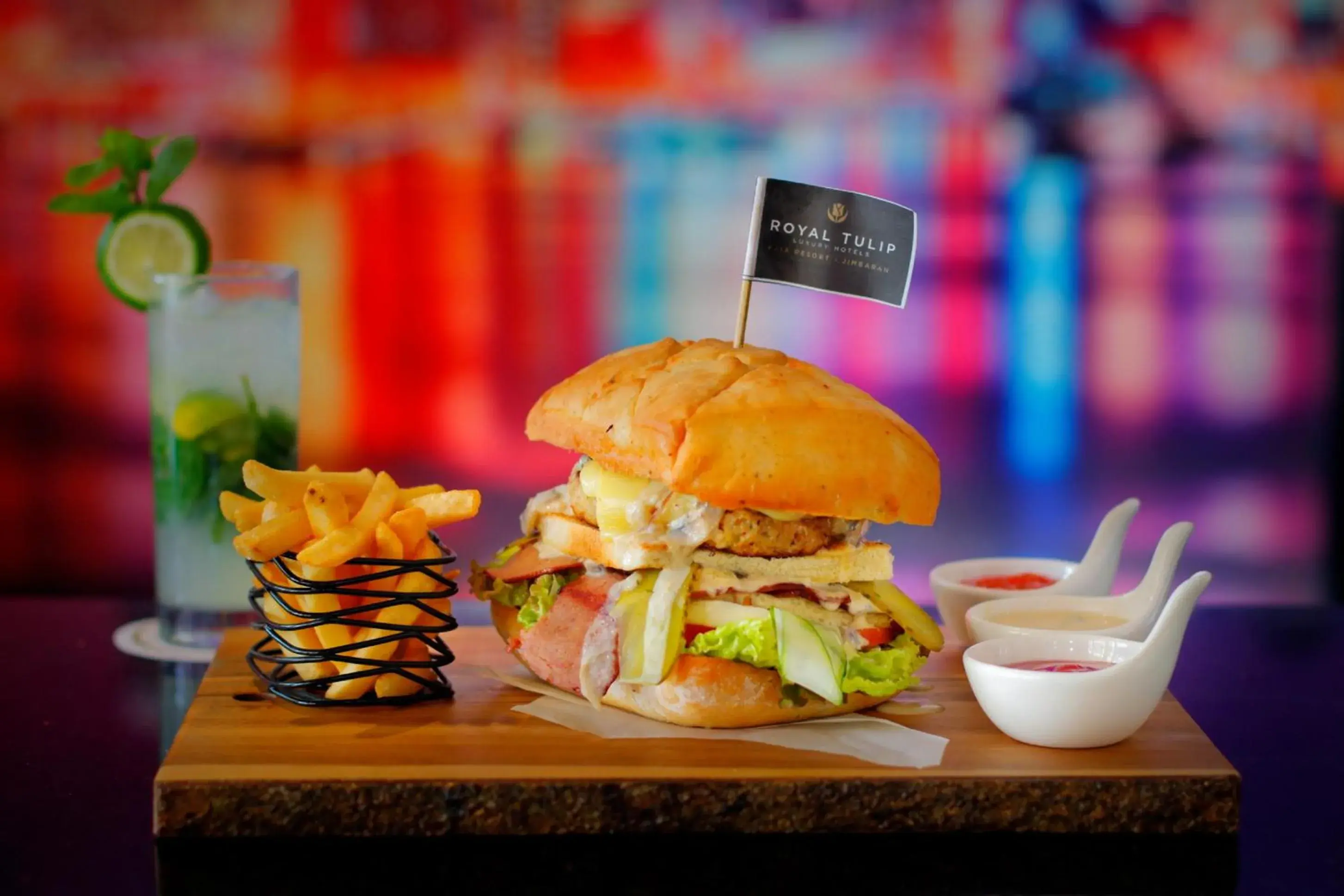 Food close-up in Royal Tulip Springhill Resort Jimbaran Food close-up in Royal Tulip Springhill Resort Jimbaran