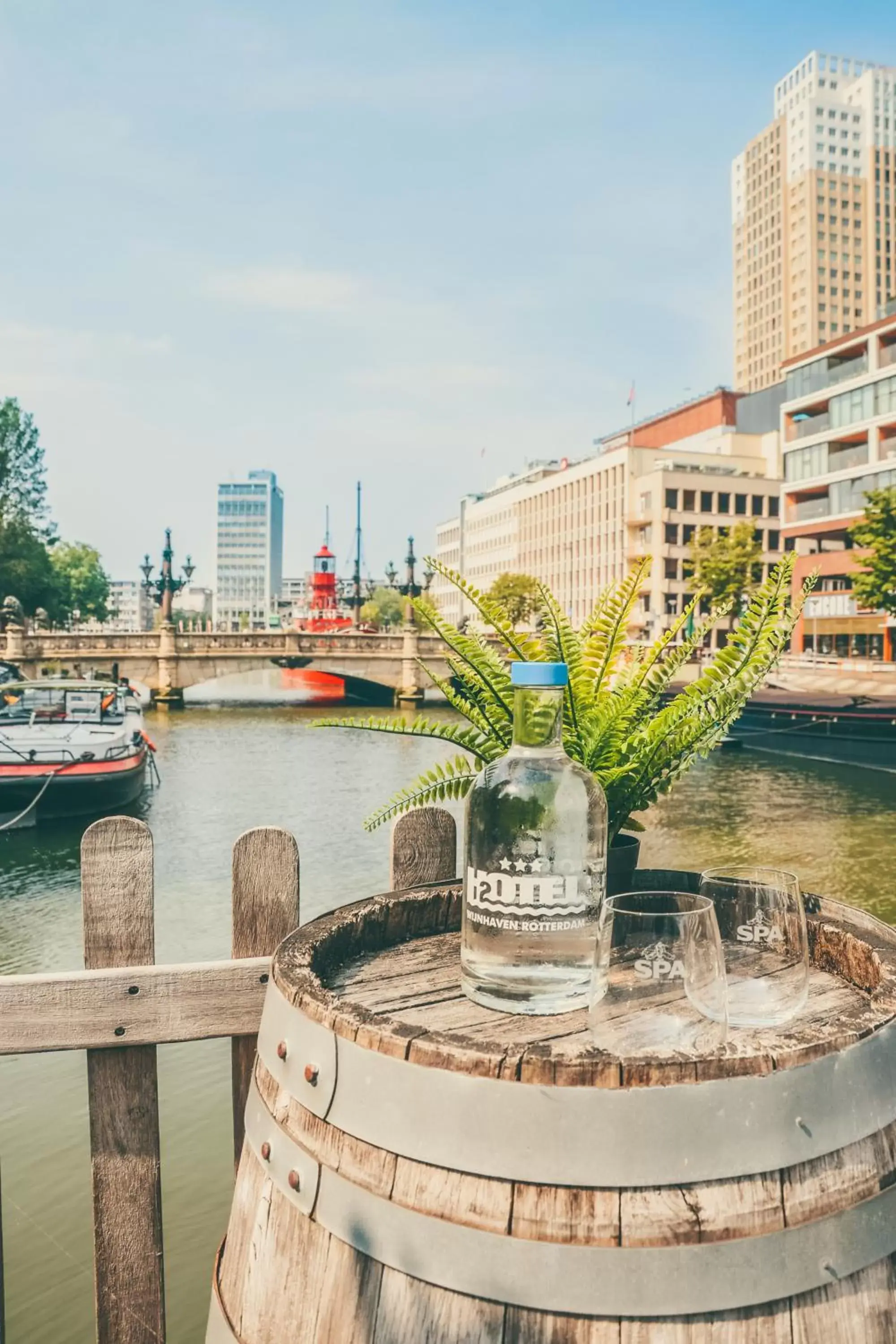 Balcony/Terrace in H2OTEL Rotterdam