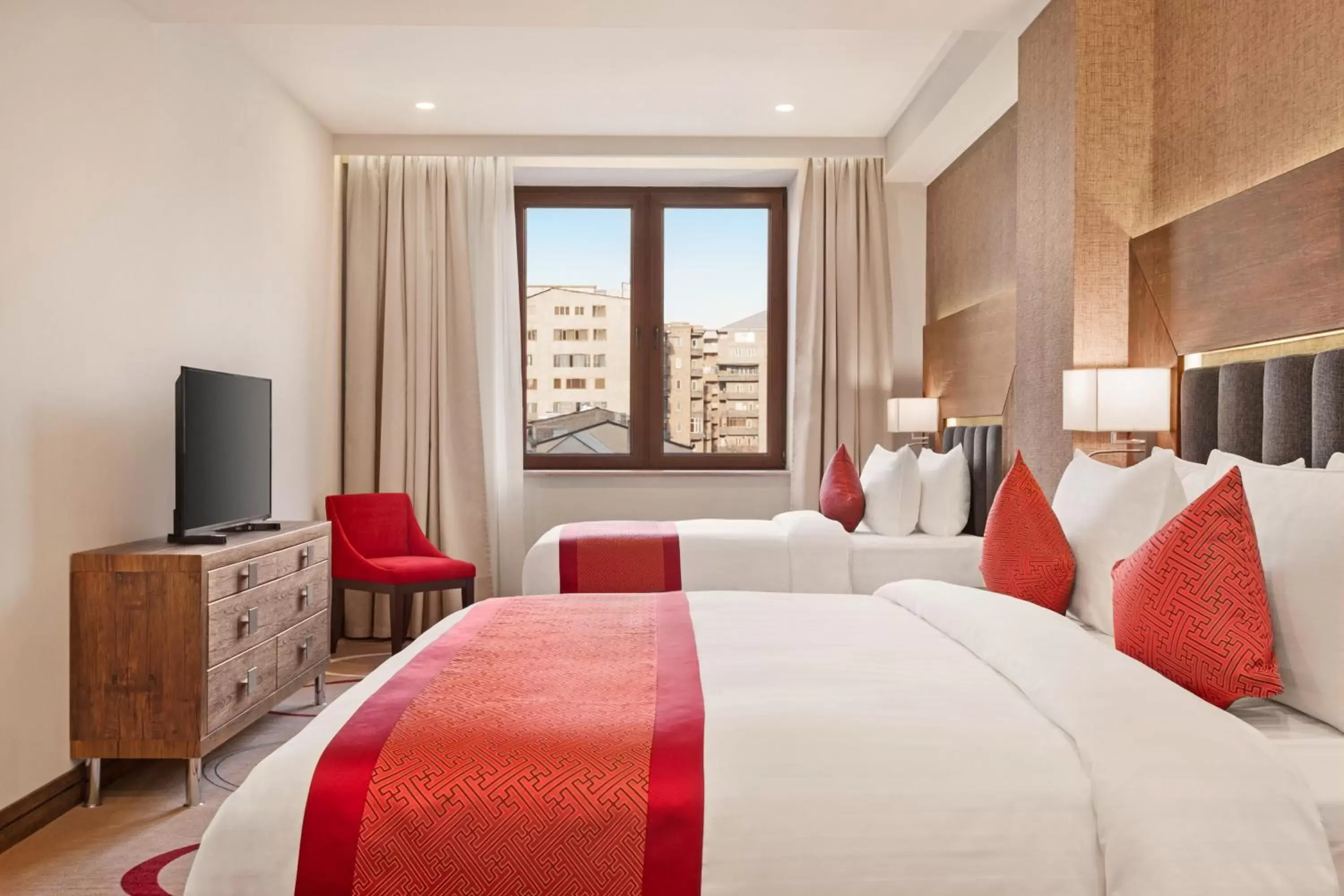 Bed in Ramada Hotel & Suites by Wyndham Yerevan