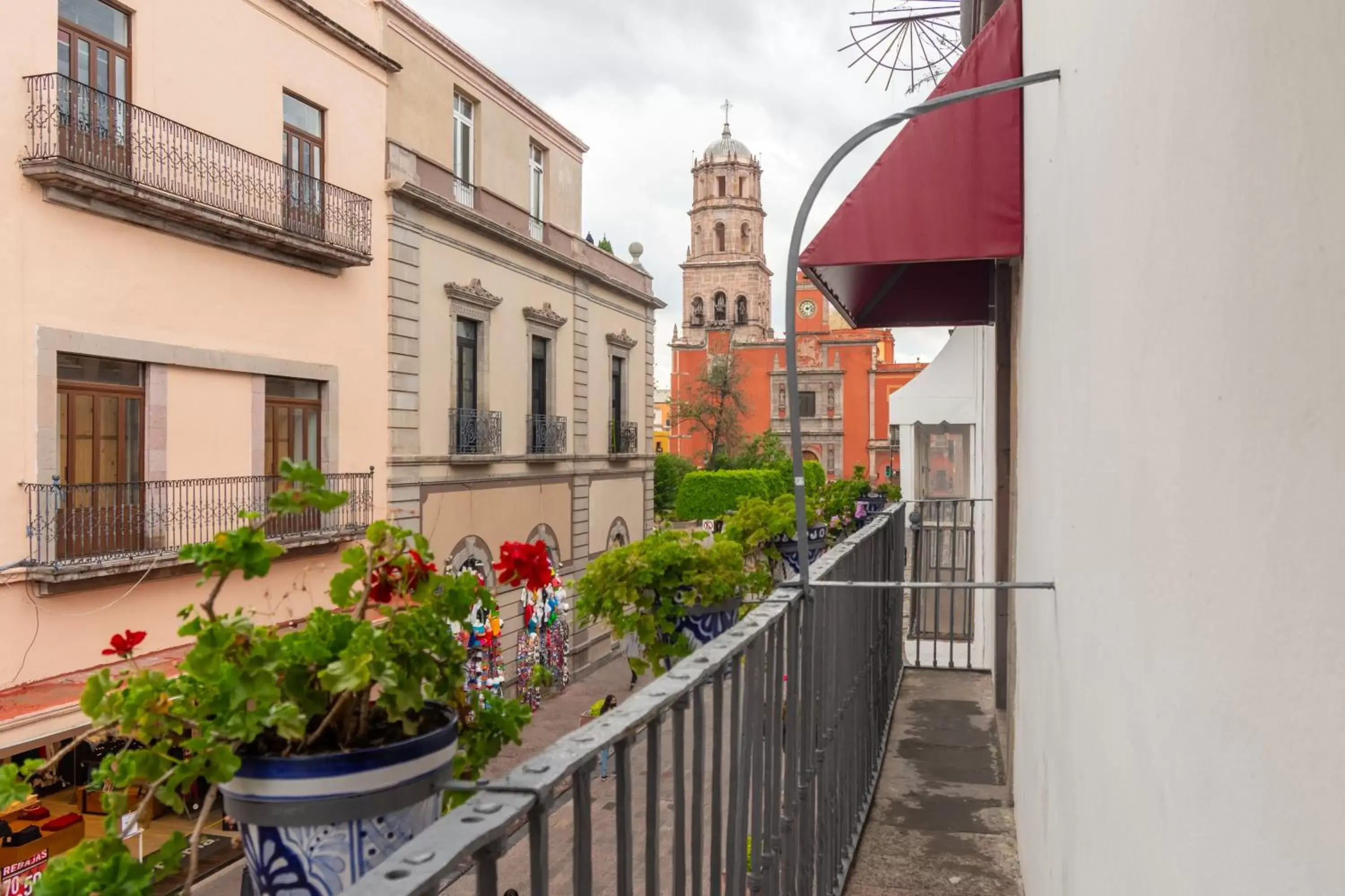 Street view in Hotel Hidalgo