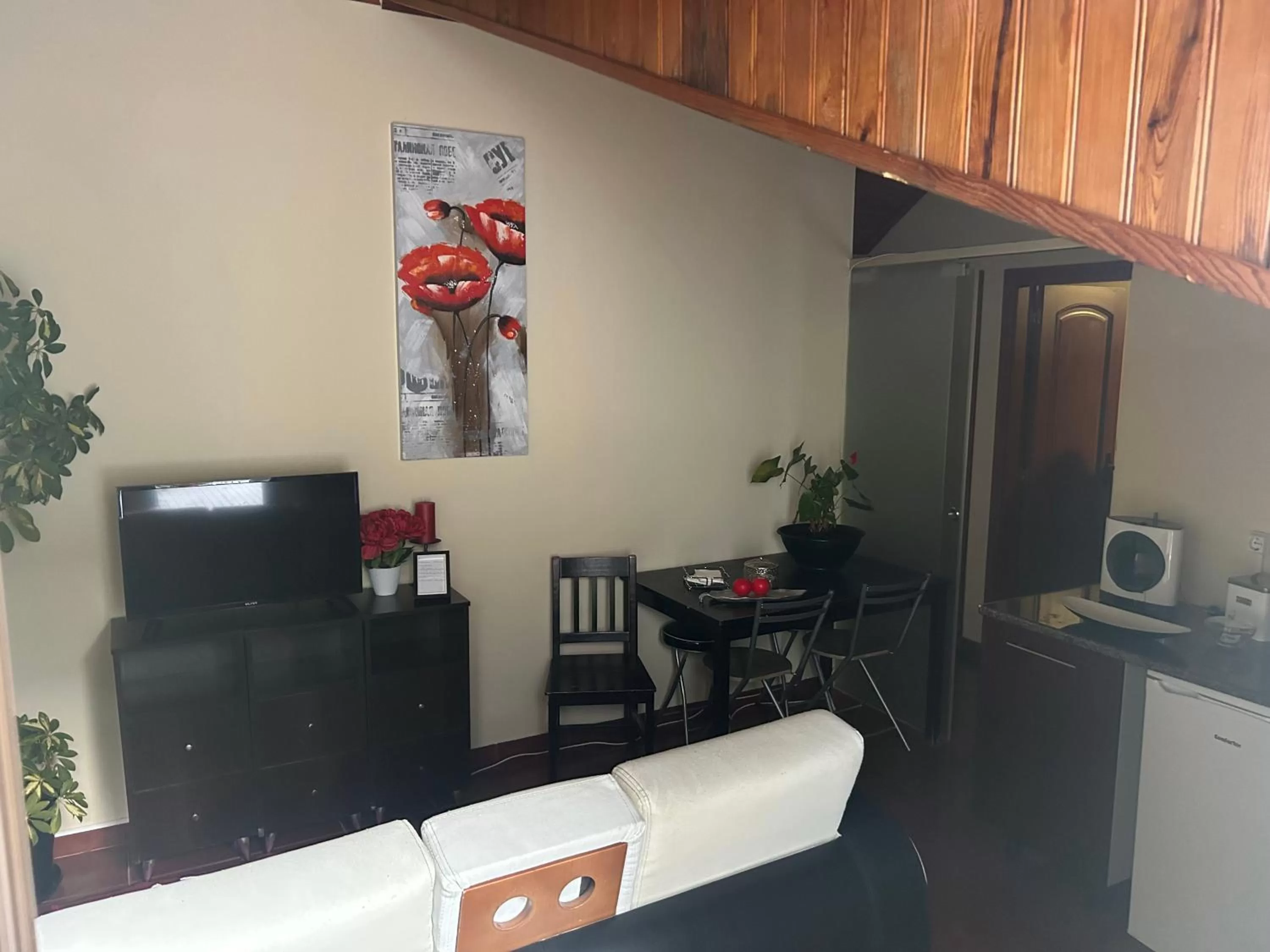 TV/Entertainment Center in Alojamento Santa Catarina